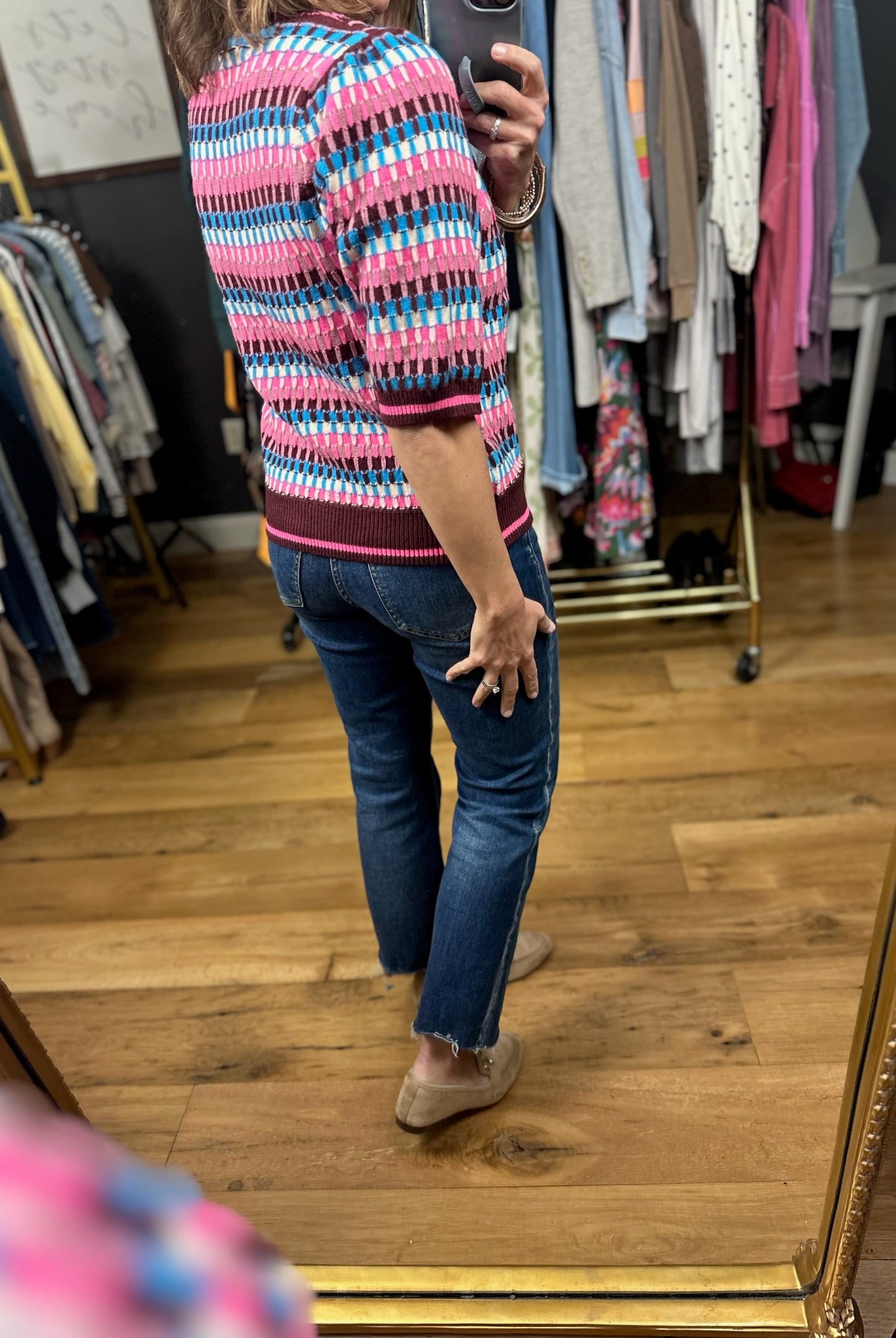 Love My Life Knit Top-Sweaters-THML-Anna Kaytes Boutique, Women's Fashion Boutique in Grinnell, Iowa