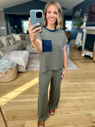 How Sure Striped Pocket 2-Piece Set-Eesome-Anna Kaytes Boutique, Women's Fashion Boutique in Grinnell, Iowa