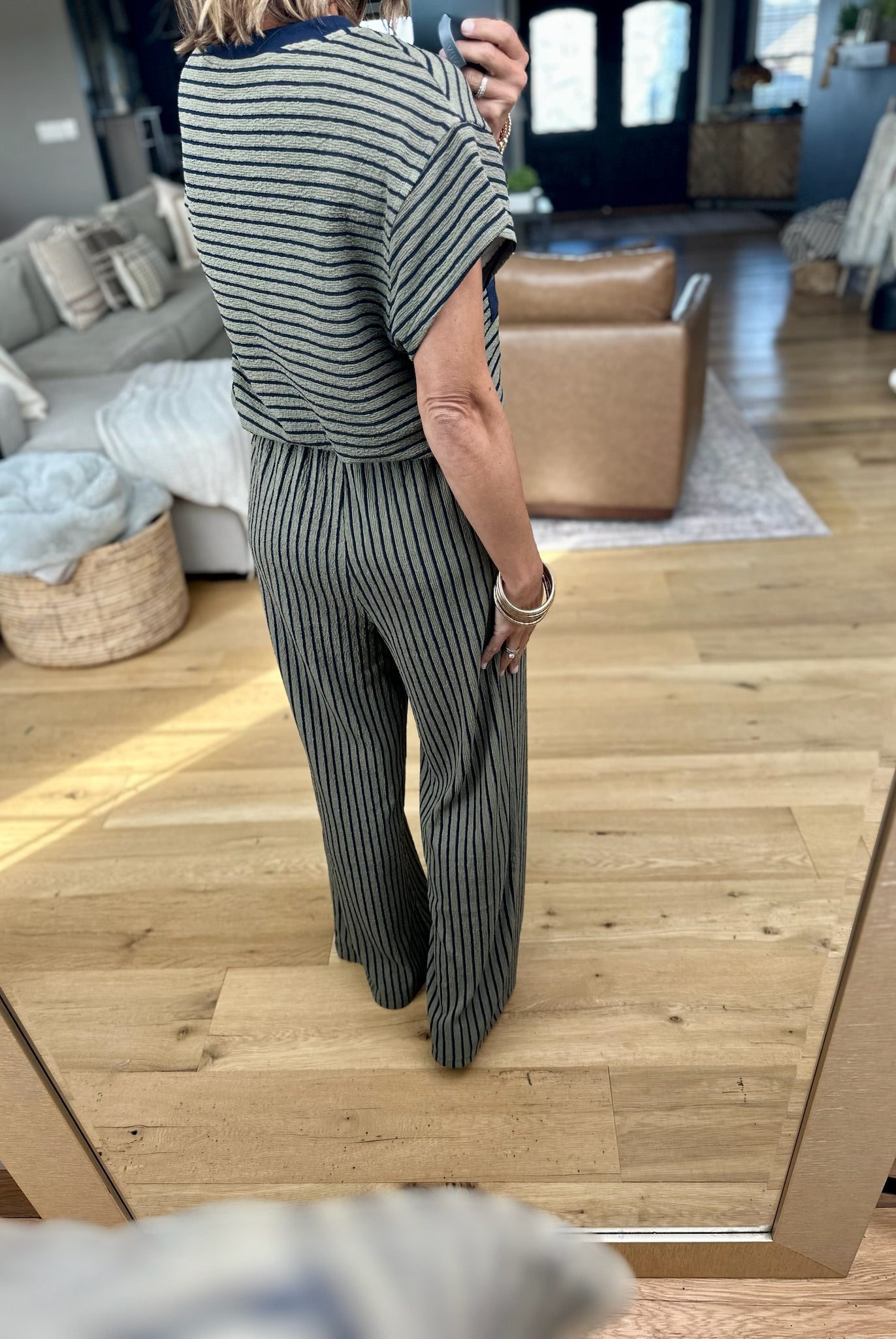 **How Sure Striped Pocket 2-Piece Set-Eesome-Anna Kaytes Boutique, Women's Fashion Boutique in Grinnell, Iowa