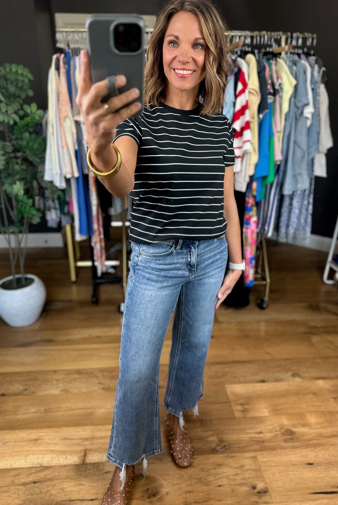 The Maddie Mid-Rise Vintage Flare Denim-Jeans-Flying Monkey-Anna Kaytes Boutique, Women's Fashion Boutique in Grinnell, Iowa