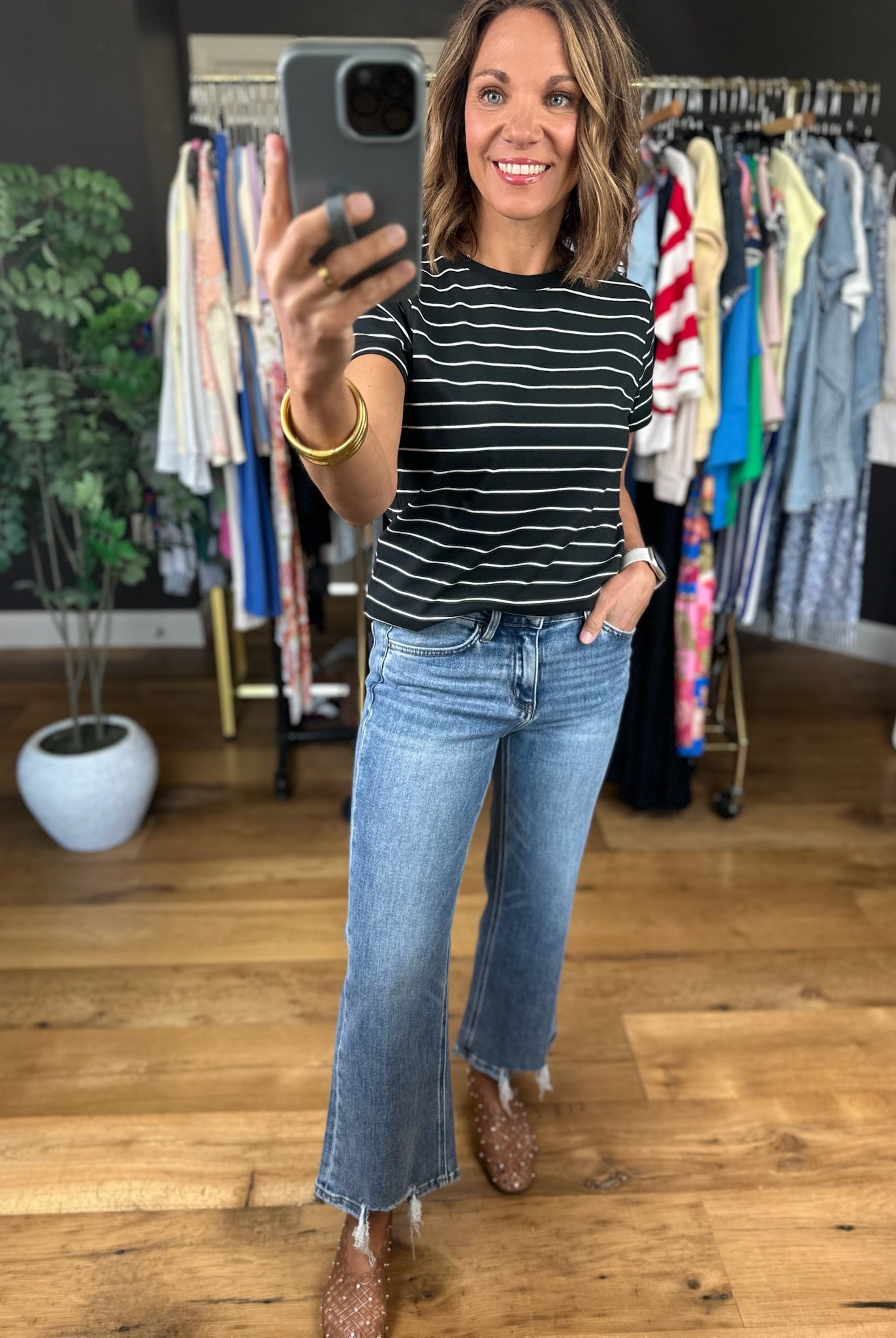 The Maddie Mid-Rise Vintage Flare Denim-Jeans-Flying Monkey-Anna Kaytes Boutique, Women's Fashion Boutique in Grinnell, Iowa