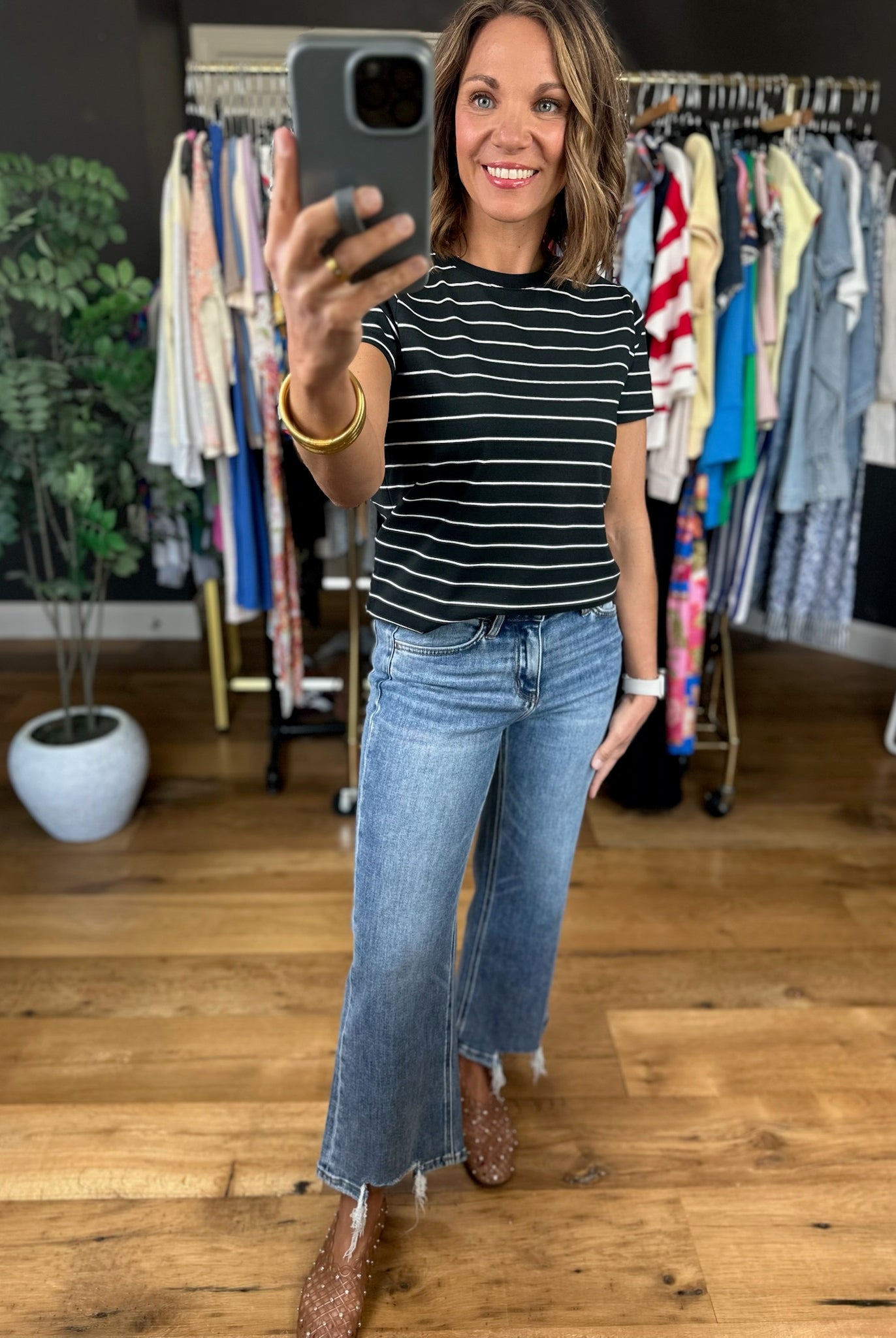 The Maddie Mid-Rise Vintage Flare Denim-Jeans-Flying Monkey-Anna Kaytes Boutique, Women's Fashion Boutique in Grinnell, Iowa