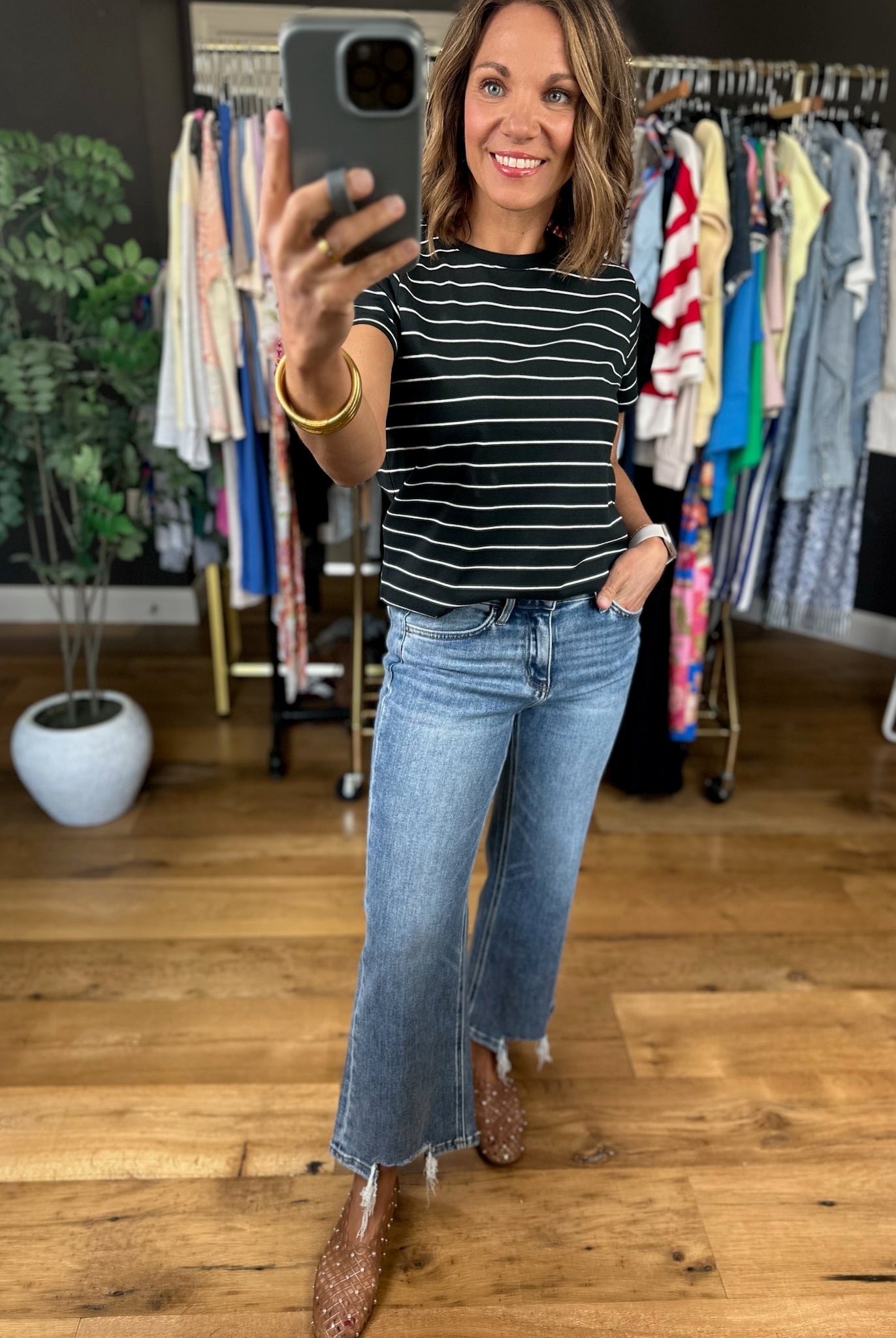 The Maddie Mid-Rise Vintage Flare Denim-Jeans-Flying Monkey-Anna Kaytes Boutique, Women's Fashion Boutique in Grinnell, Iowa