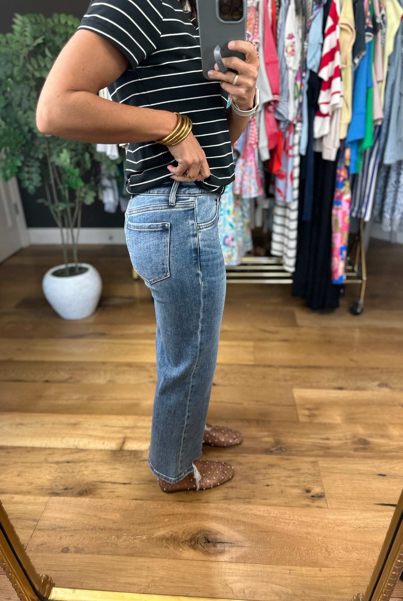 The Maddie Mid-Rise Vintage Flare Denim-Jeans-Flying Monkey-Anna Kaytes Boutique, Women's Fashion Boutique in Grinnell, Iowa
