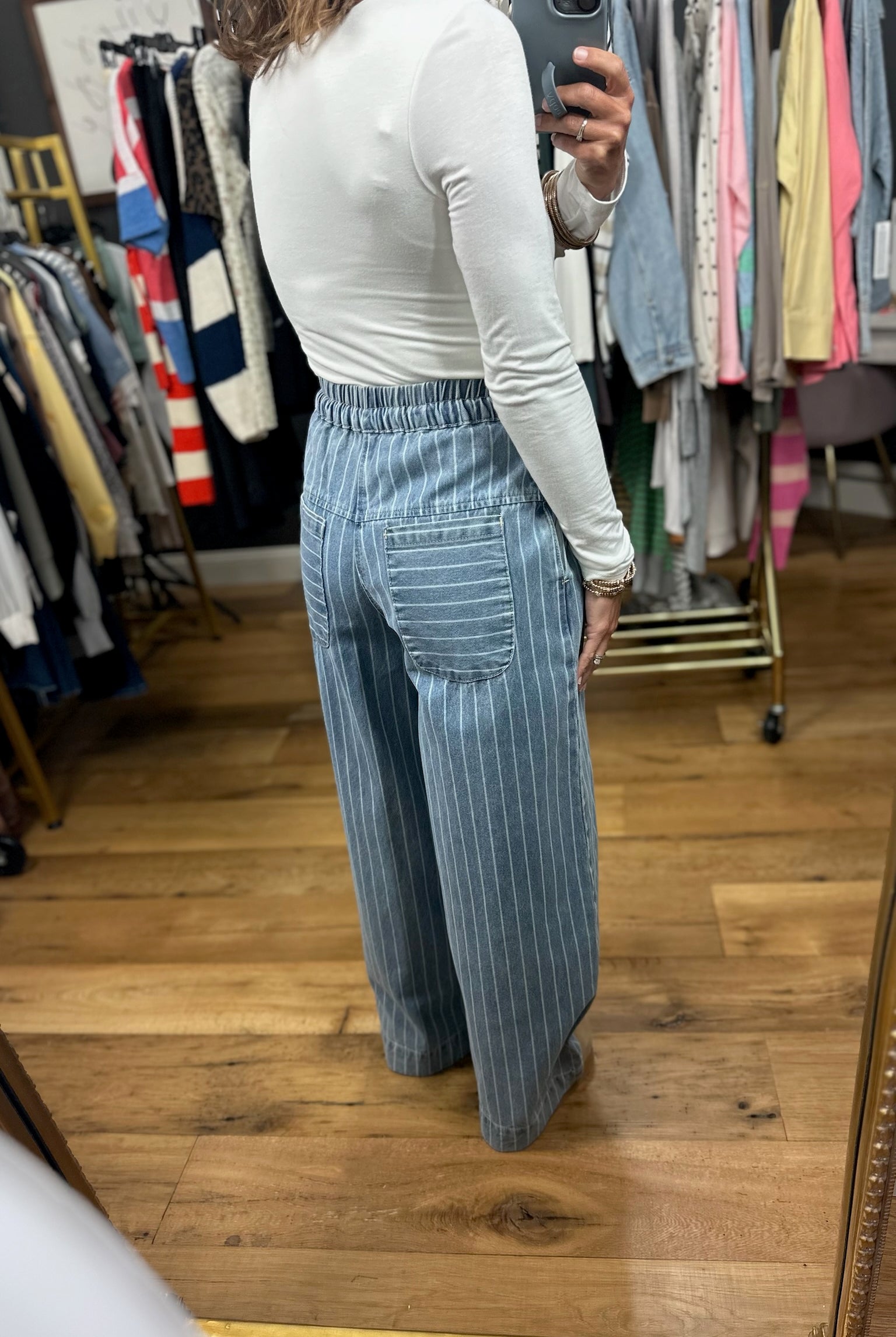The Maya Wide-Leg Pant-Jeans-Anniewear-Anna Kaytes Boutique, Women's Fashion Boutique in Grinnell, Iowa