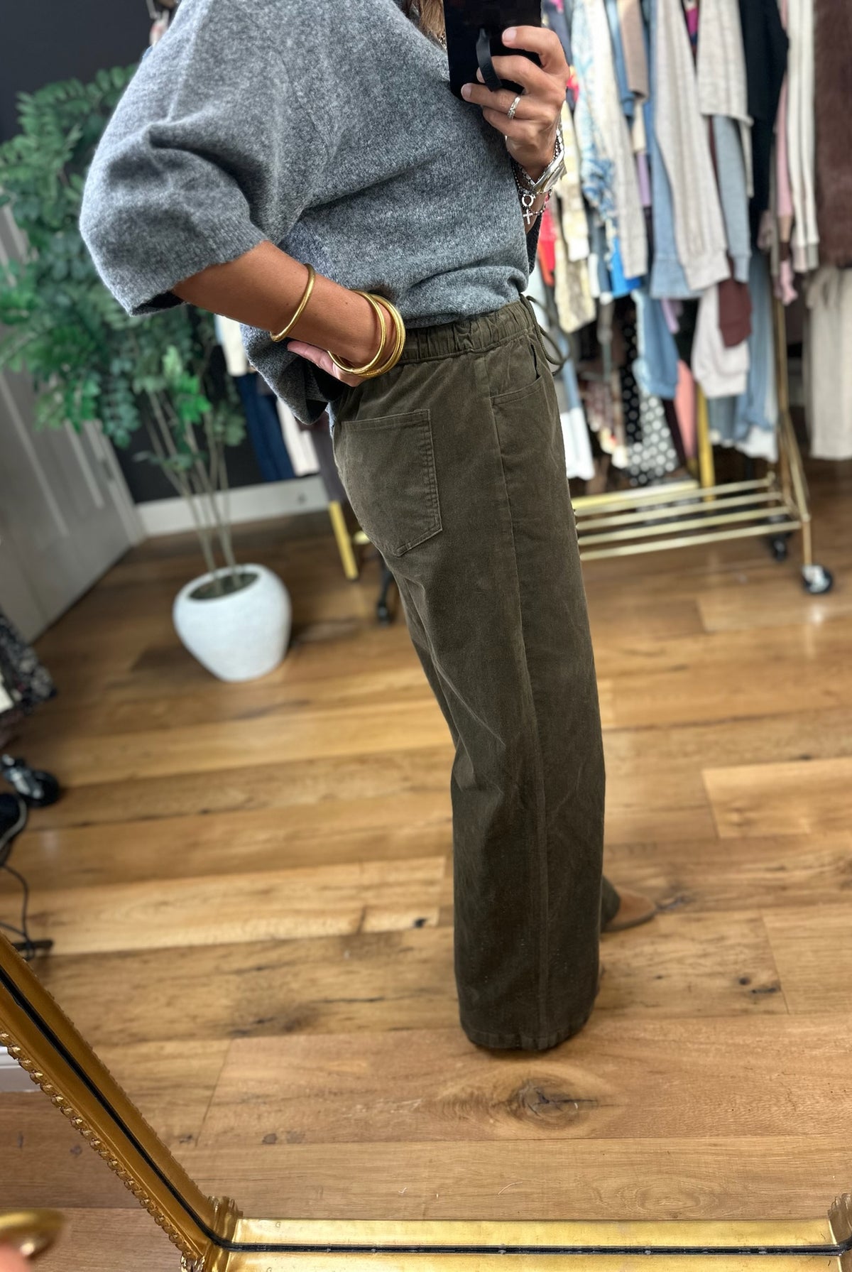 The Devon Wide-Leg Corduroy Pants-Pants-Be Cool-Anna Kaytes Boutique, Women's Fashion Boutique in Grinnell, Iowa