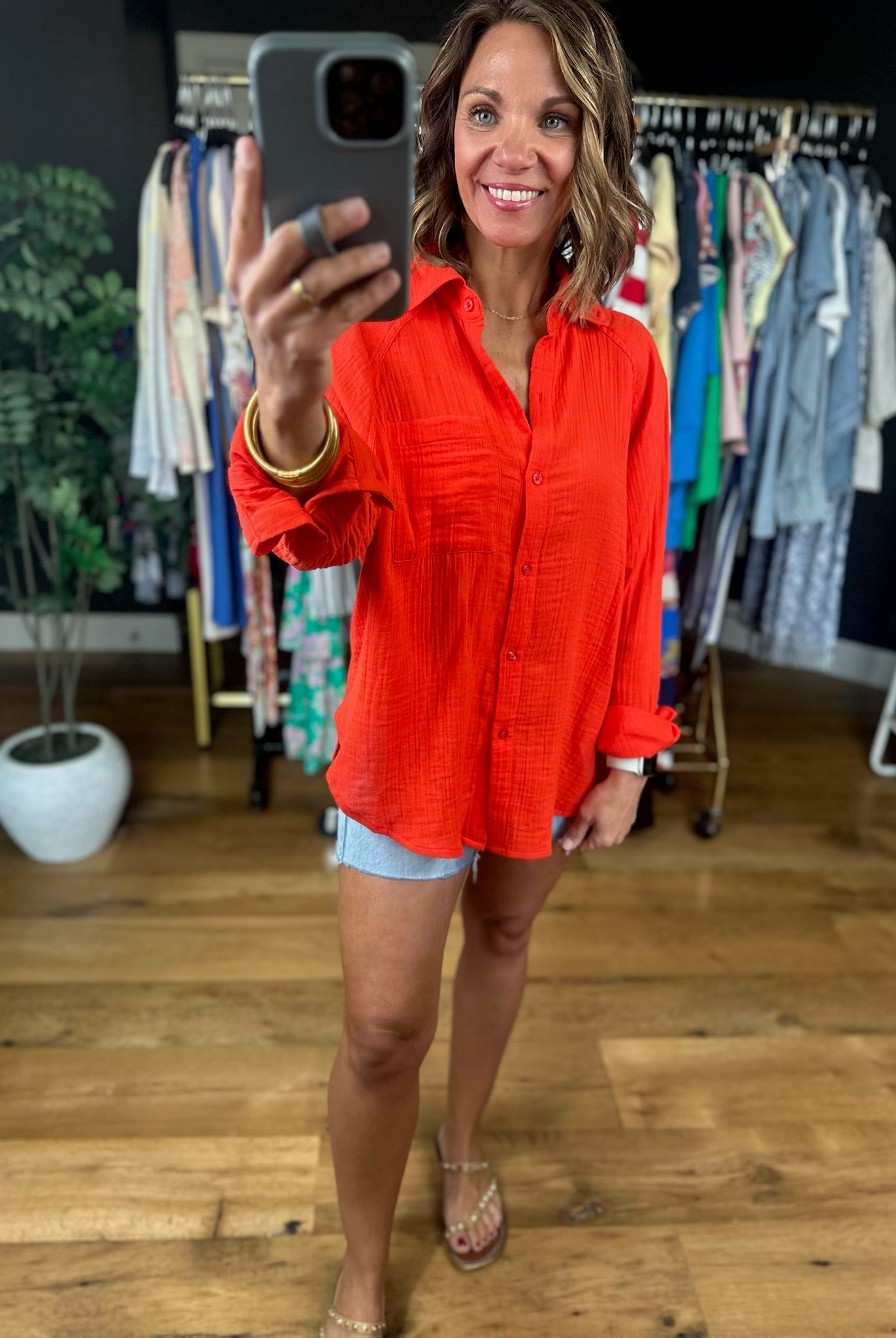 Z Supply The Perfect Airy Top-Long Sleeves-Z Supply-Anna Kaytes Boutique, Women's Fashion Boutique in Grinnell, Iowa