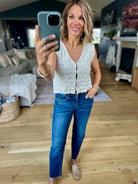 For The Cover Knit Sweater Vest-By Together-Anna Kaytes Boutique, Women's Fashion Boutique in Grinnell, Iowa