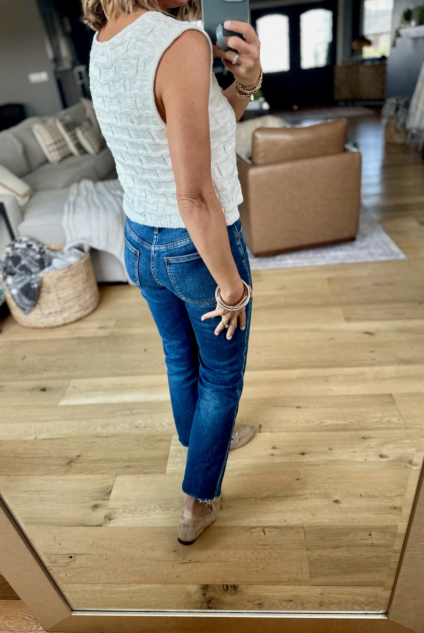 For The Cover Knit Sweater Vest-By Together-Anna Kaytes Boutique, Women's Fashion Boutique in Grinnell, Iowa