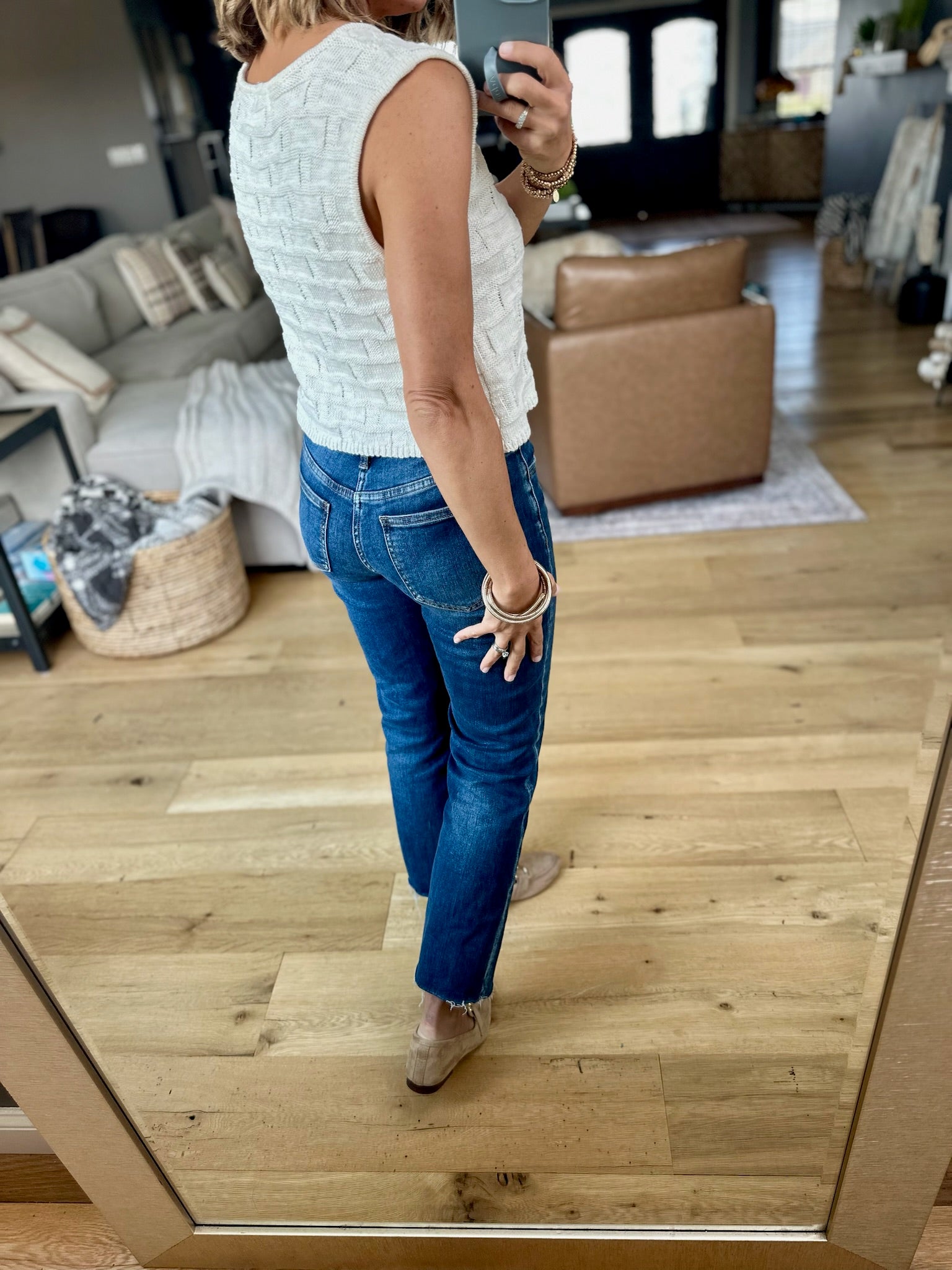 For The Cover Knit Sweater Vest-By Together-Anna Kaytes Boutique, Women's Fashion Boutique in Grinnell, Iowa