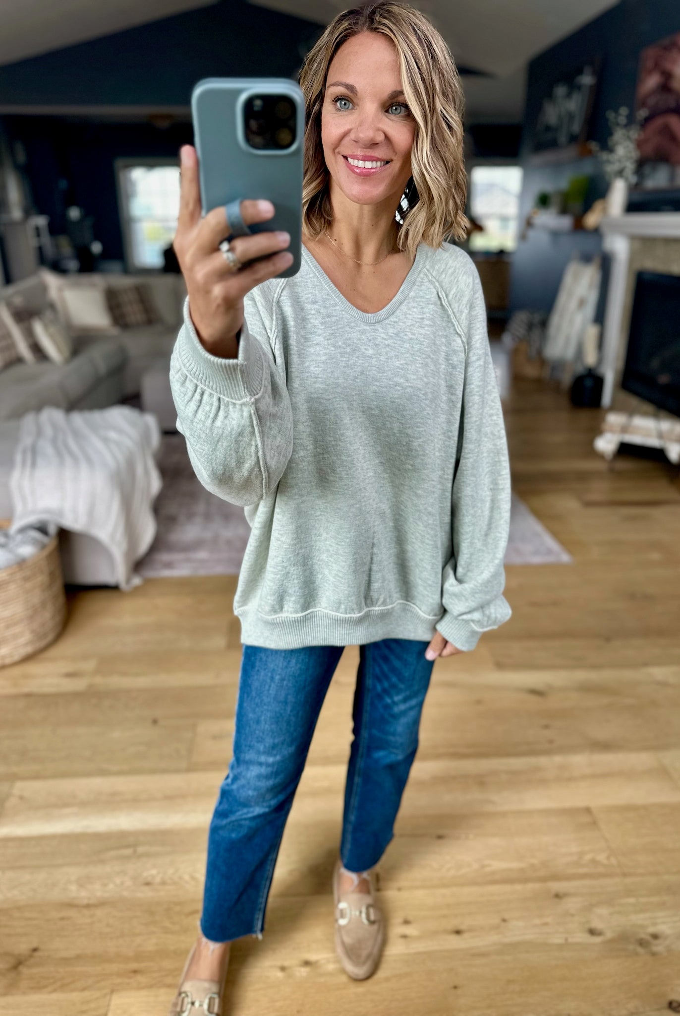 Work It Out Pullover Top-Anna Kaytes Boutique-Anna Kaytes Boutique, Women's Fashion Boutique in Grinnell, Iowa