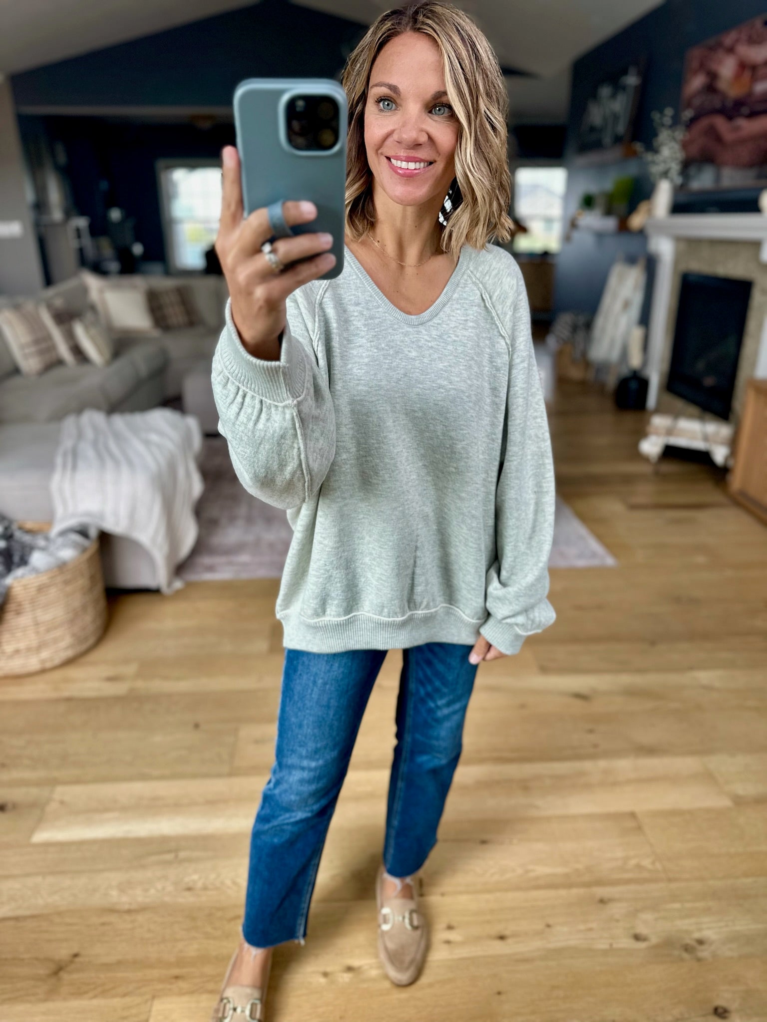 Work It Out Pullover Top-Anna Kaytes Boutique-Anna Kaytes Boutique, Women's Fashion Boutique in Grinnell, Iowa