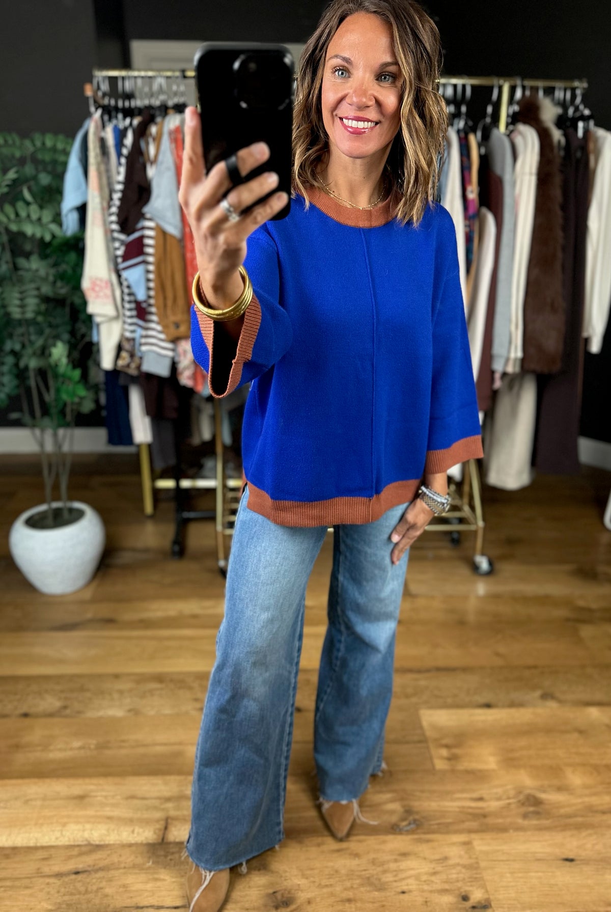 Best Decision Oversized Knit-Sweaters-She & Sky-Anna Kaytes Boutique, Women's Fashion Boutique in Grinnell, Iowa