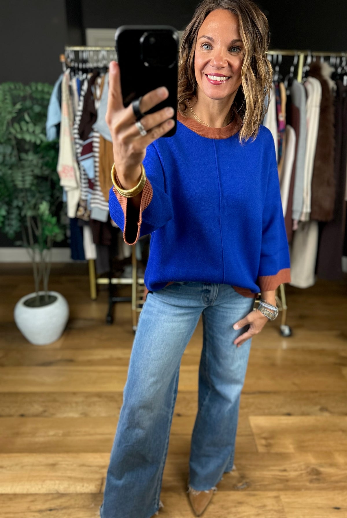 Best Decision Oversized Knit-Sweaters-She & Sky-Anna Kaytes Boutique, Women's Fashion Boutique in Grinnell, Iowa