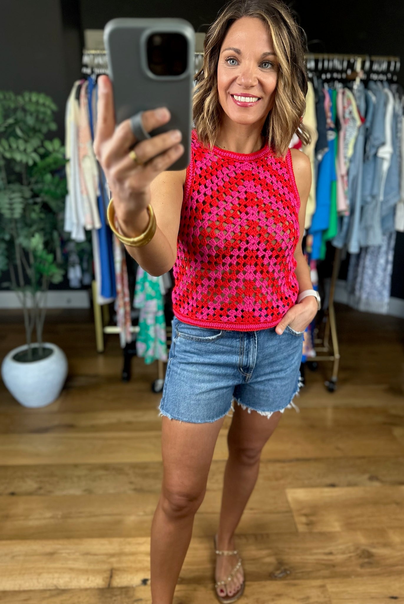 In My Time Combo Knit Top-Sleeveless-Fate-Anna Kaytes Boutique, Women's Fashion Boutique in Grinnell, Iowa