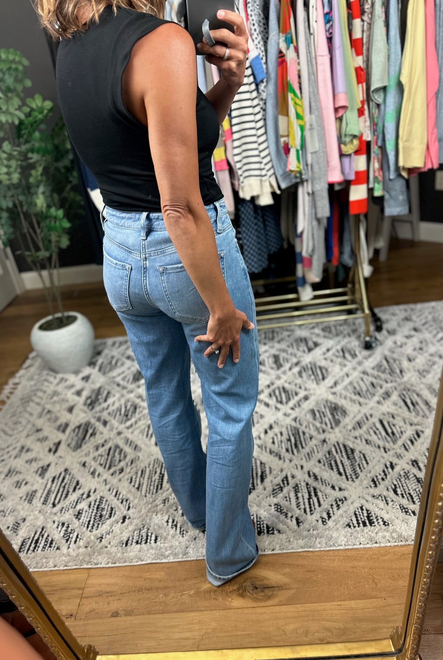 Best Efforts V-Neck Bodysuit-Short Sleeves-Wasabi & Mint-Anna Kaytes Boutique, Women's Fashion Boutique in Grinnell, Iowa