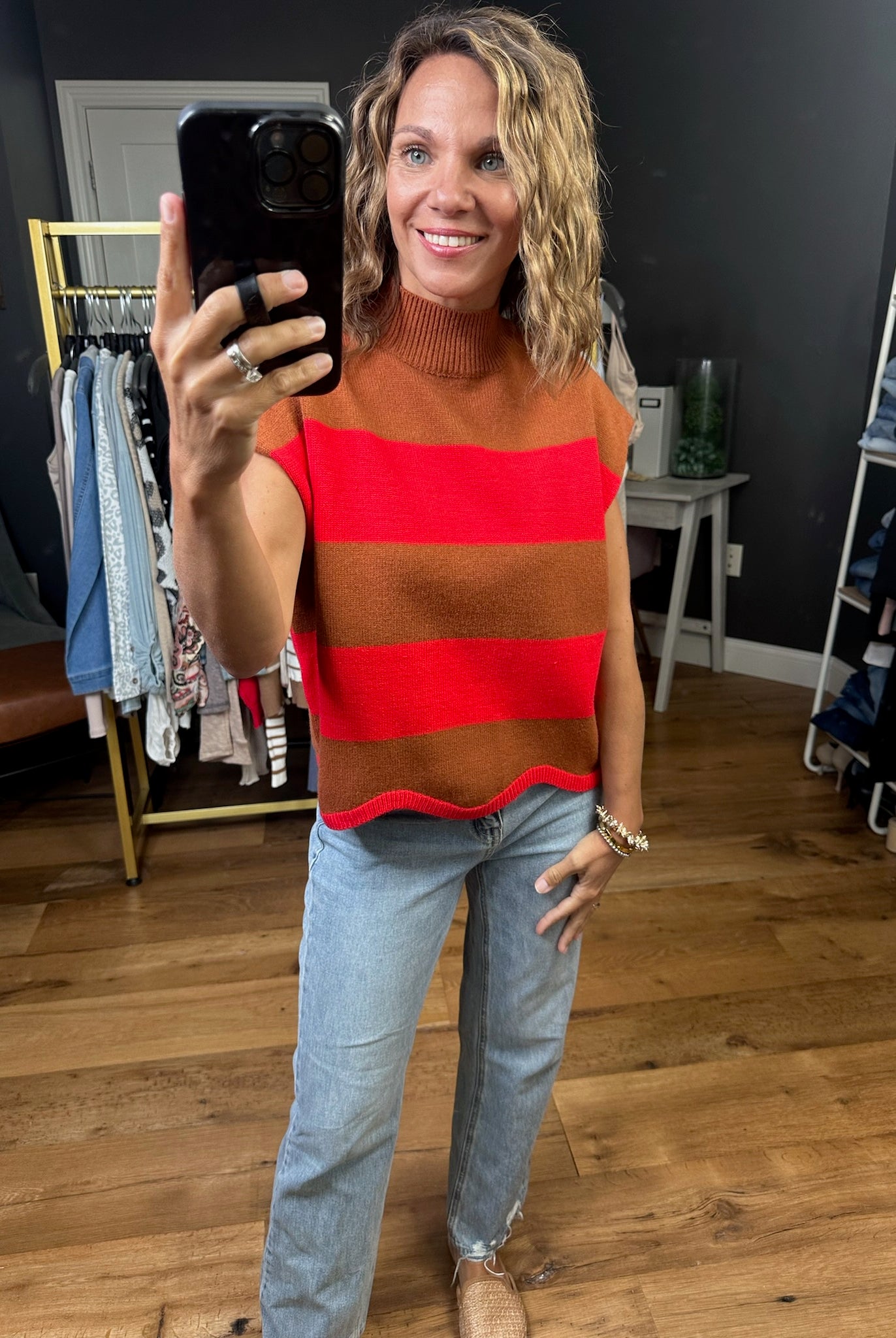 Most Wanted Colorblock Mock-Neck Top - Multiple Options-Entro-Anna Kaytes Boutique, Women's Fashion Boutique in Grinnell, Iowa