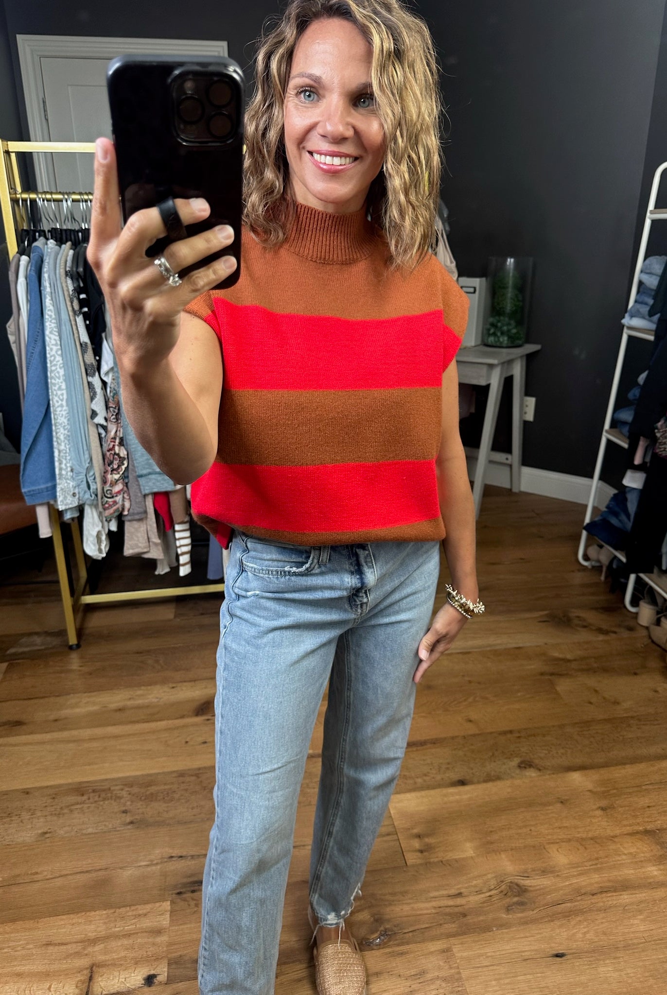Most Wanted Colorblock Mock-Neck Top - Multiple Options-Entro-Anna Kaytes Boutique, Women's Fashion Boutique in Grinnell, Iowa
