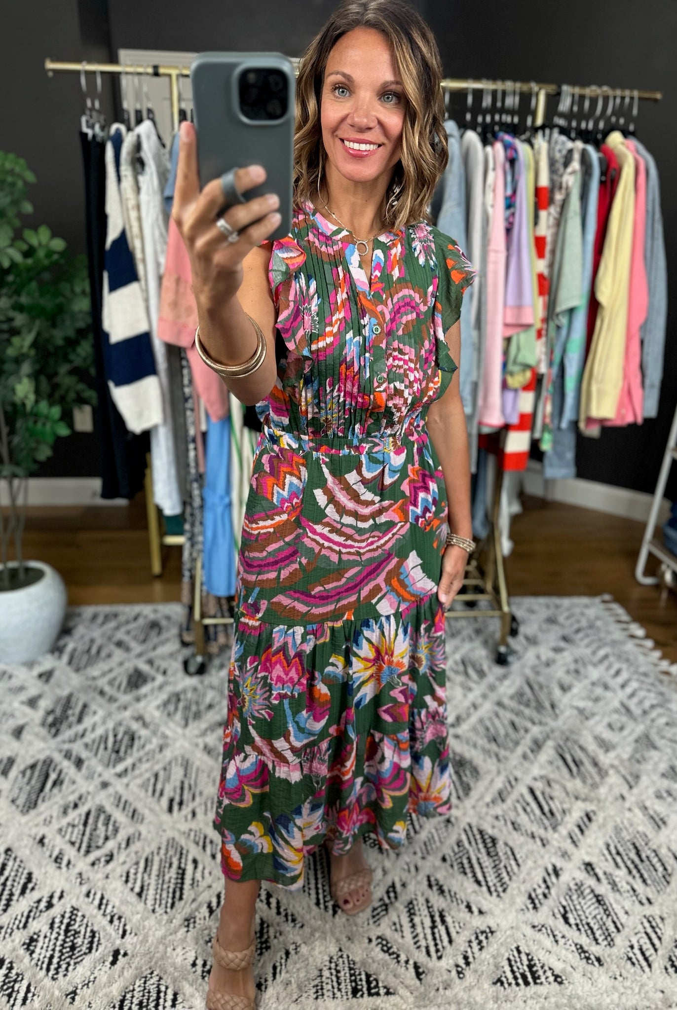 High Expectations Pocket Maxi Dress-Dresses-THML-Anna Kaytes Boutique, Women's Fashion Boutique in Grinnell, Iowa