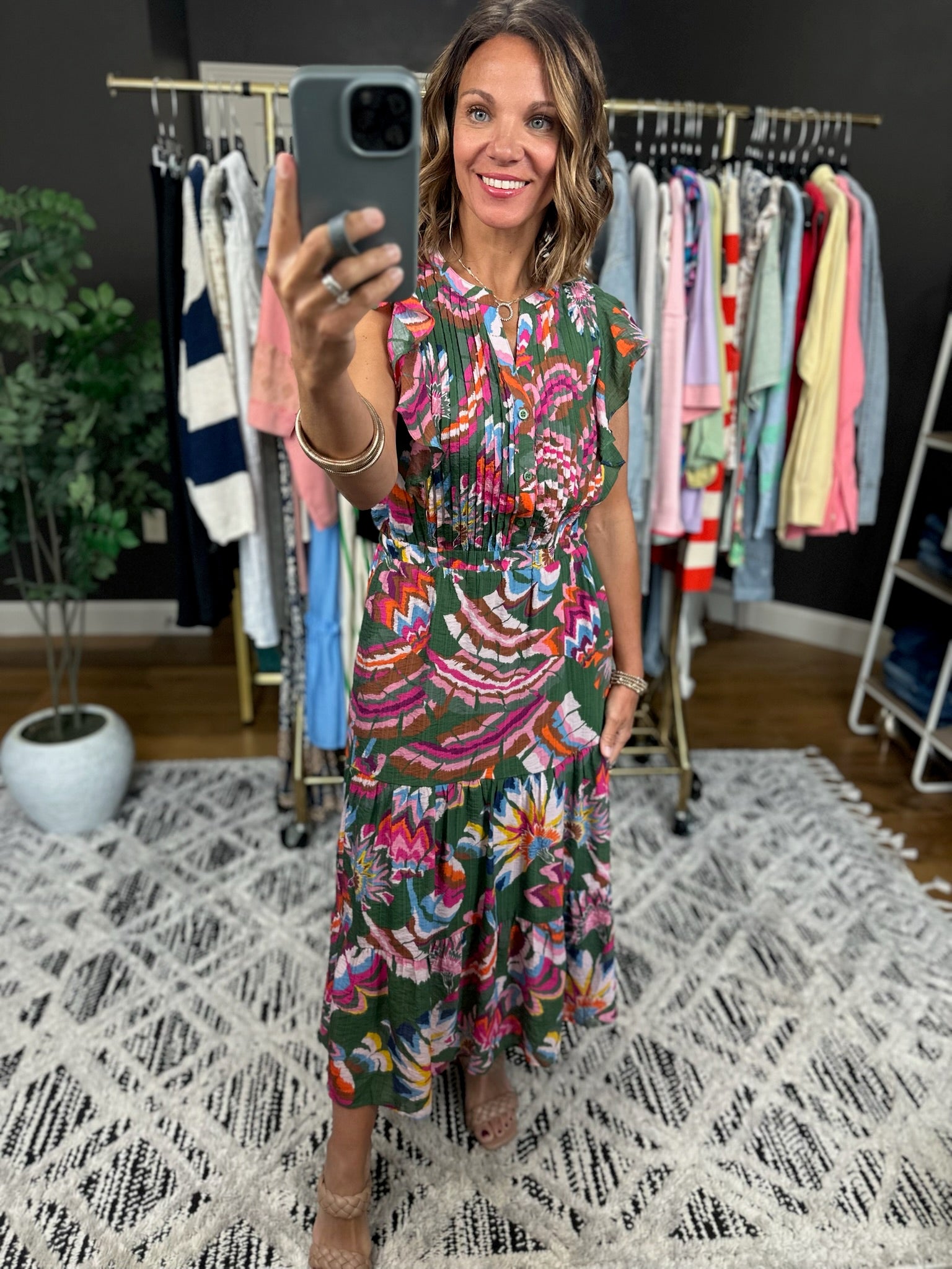 High Expectations Pocket Maxi Dress-Dresses-THML-Anna Kaytes Boutique, Women's Fashion Boutique in Grinnell, Iowa