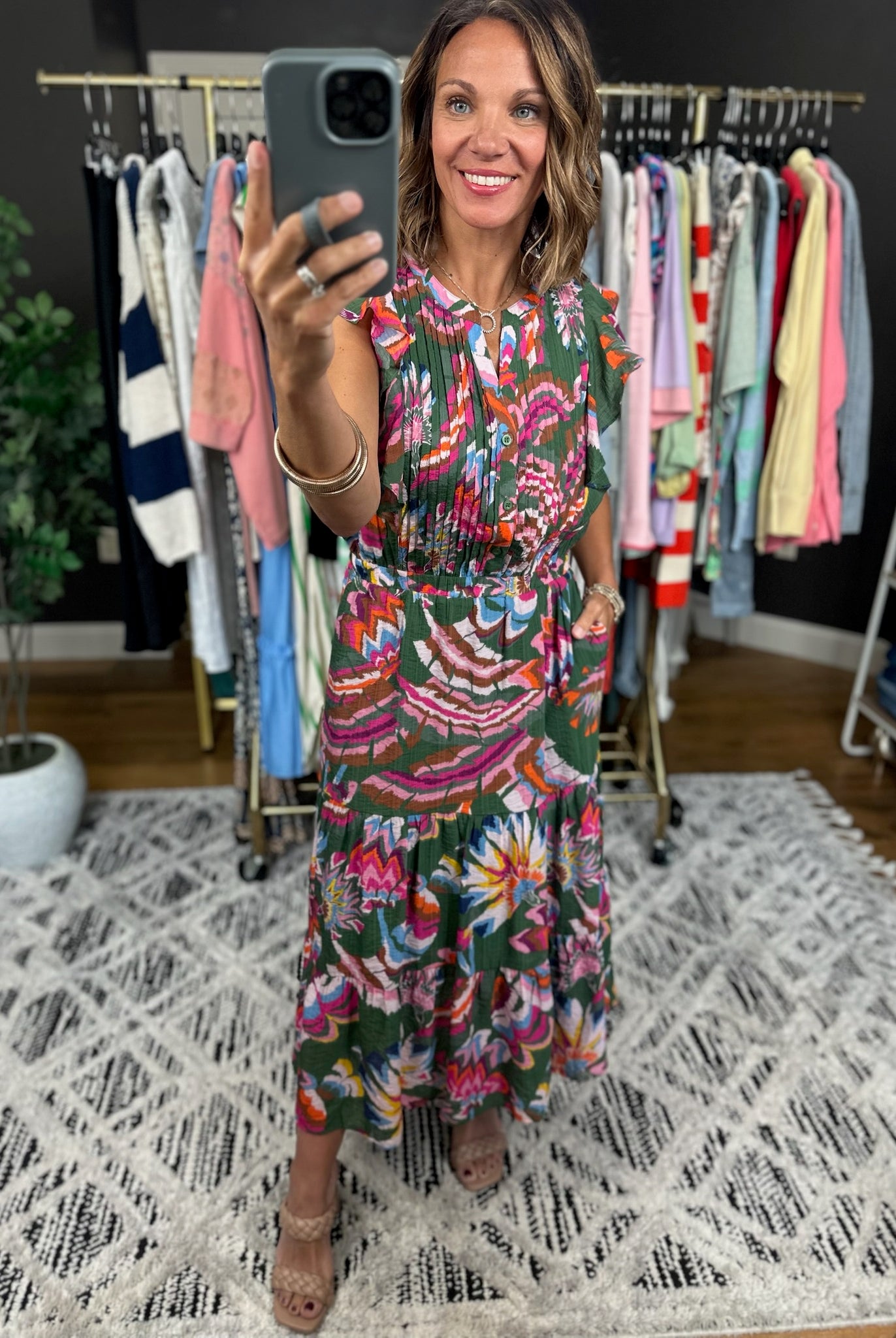 High Expectations Pocket Maxi Dress-Dresses-THML-Anna Kaytes Boutique, Women's Fashion Boutique in Grinnell, Iowa