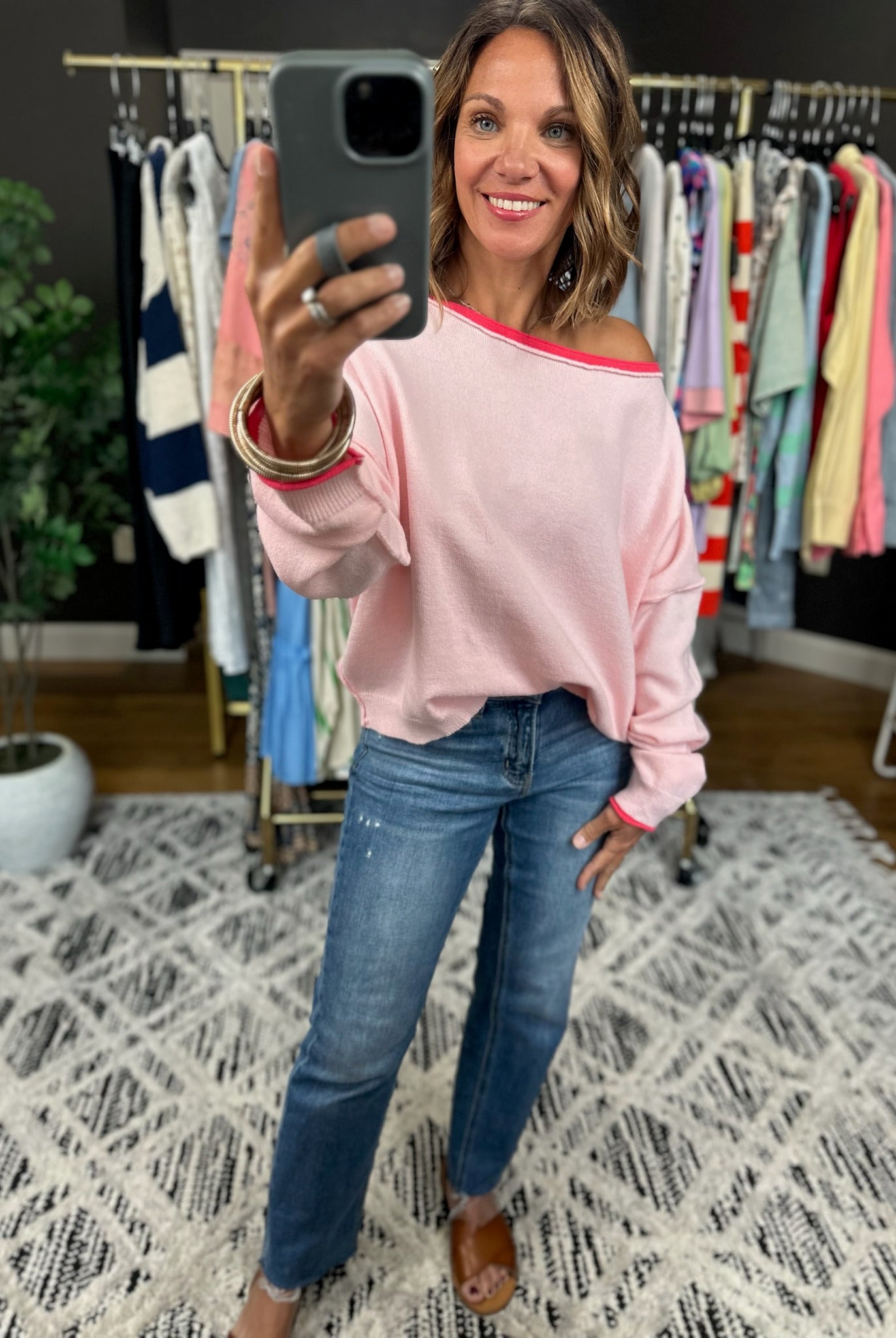 What You've Been Told Lightweight Knit-Sweaters-Wishlist-Anna Kaytes Boutique, Women's Fashion Boutique in Grinnell, Iowa