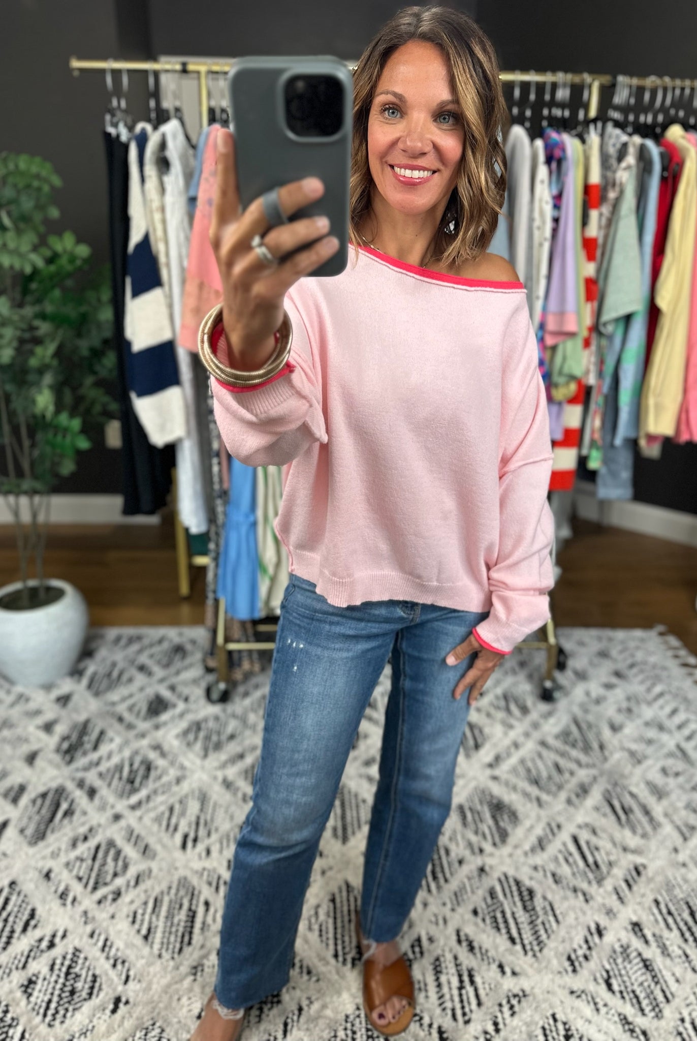 What You've Been Told Lightweight Knit-Sweaters-Wishlist-Anna Kaytes Boutique, Women's Fashion Boutique in Grinnell, Iowa