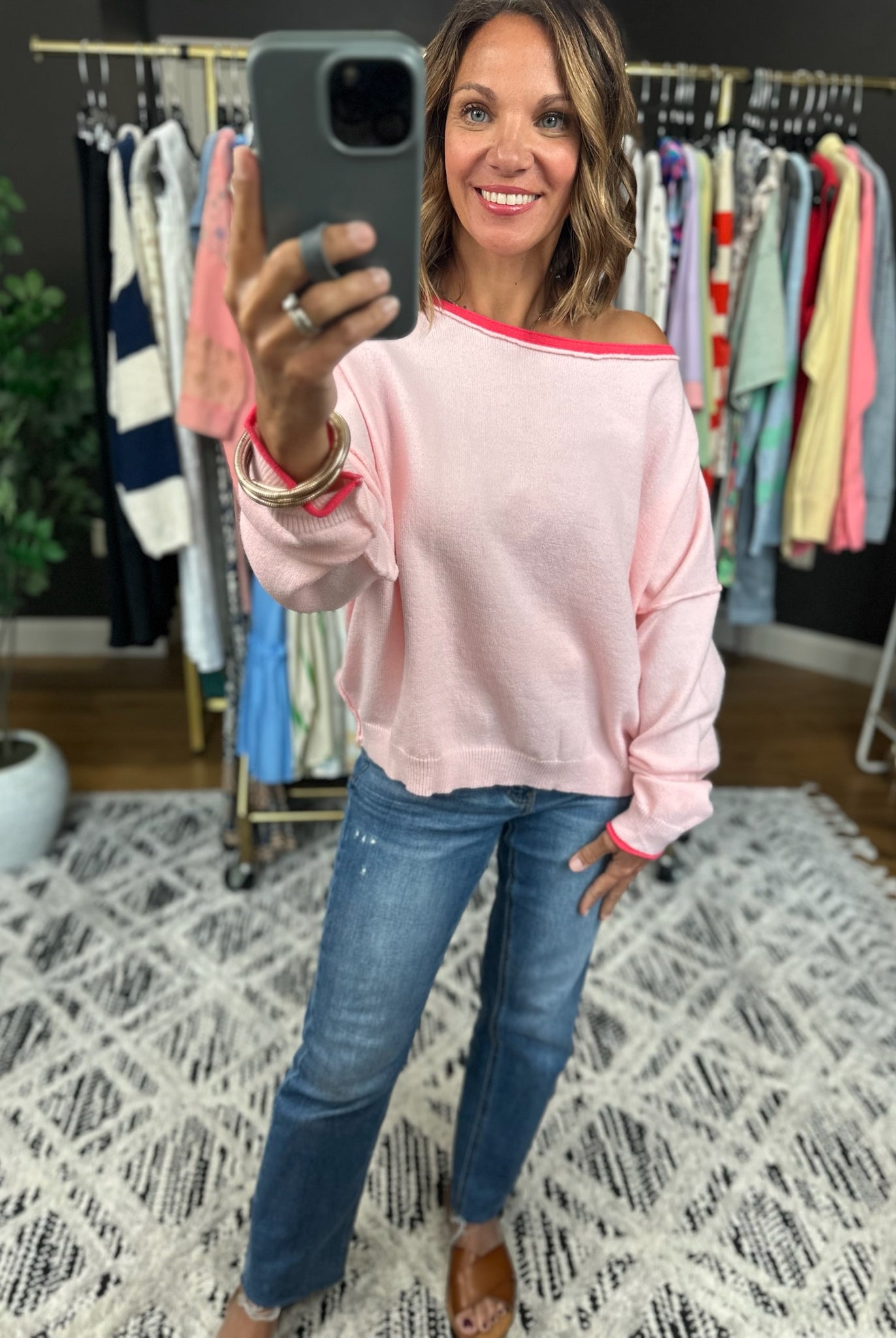 What You've Been Told Lightweight Knit-Sweaters-Wishlist-Anna Kaytes Boutique, Women's Fashion Boutique in Grinnell, Iowa