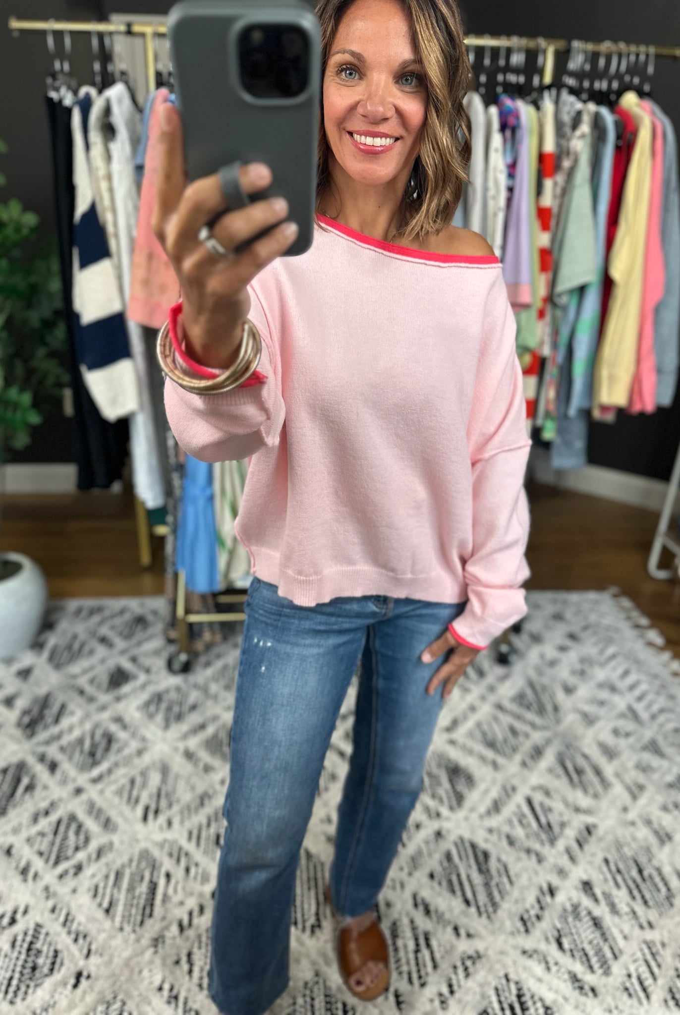 What You've Been Told Lightweight Knit-Sweaters-Wishlist-Anna Kaytes Boutique, Women's Fashion Boutique in Grinnell, Iowa