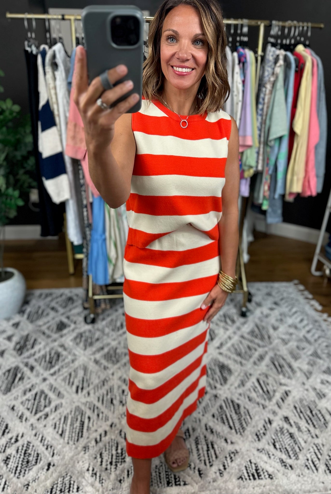 Play It Safe Sweater Tank + Skirt Set-Dresses-Wishlist-Anna Kaytes Boutique, Women's Fashion Boutique in Grinnell, Iowa