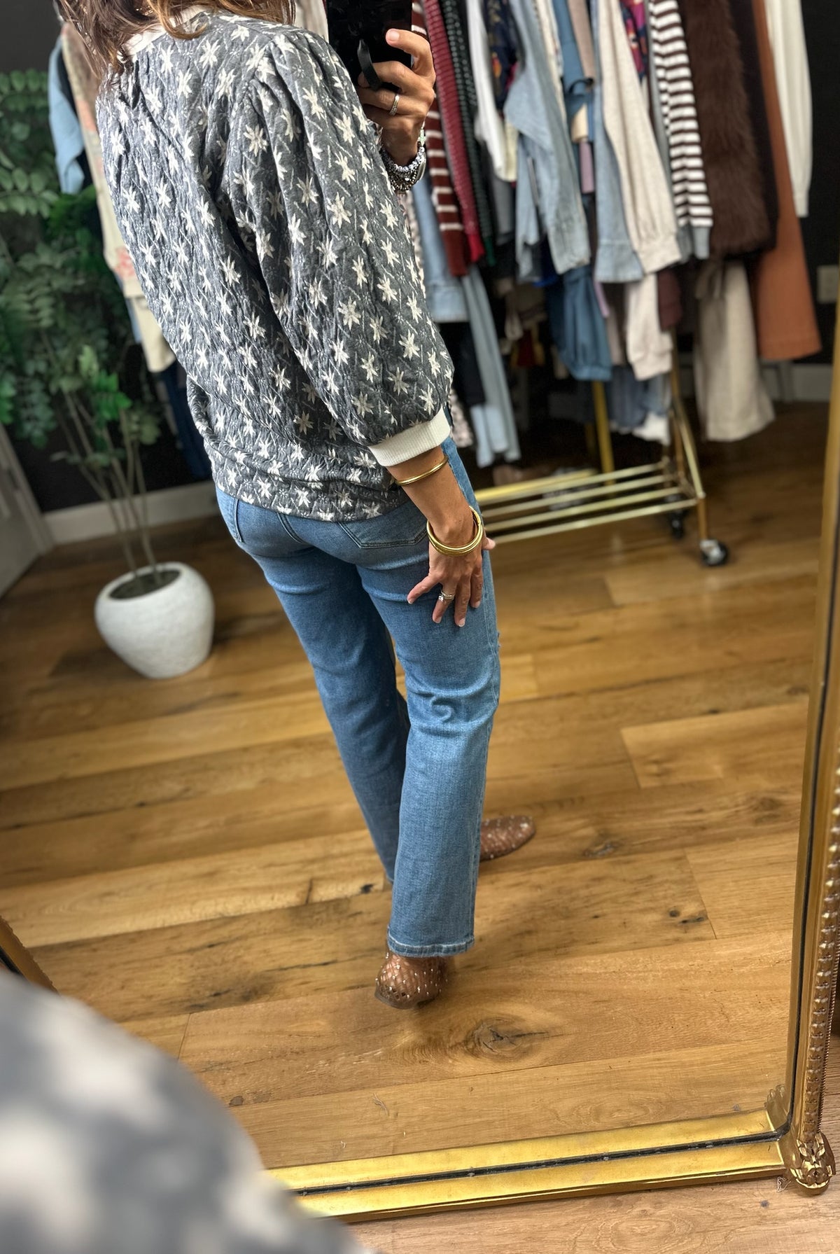 Following Love Quilted Top-Sweaters-Umgee-Anna Kaytes Boutique, Women's Fashion Boutique in Grinnell, Iowa
