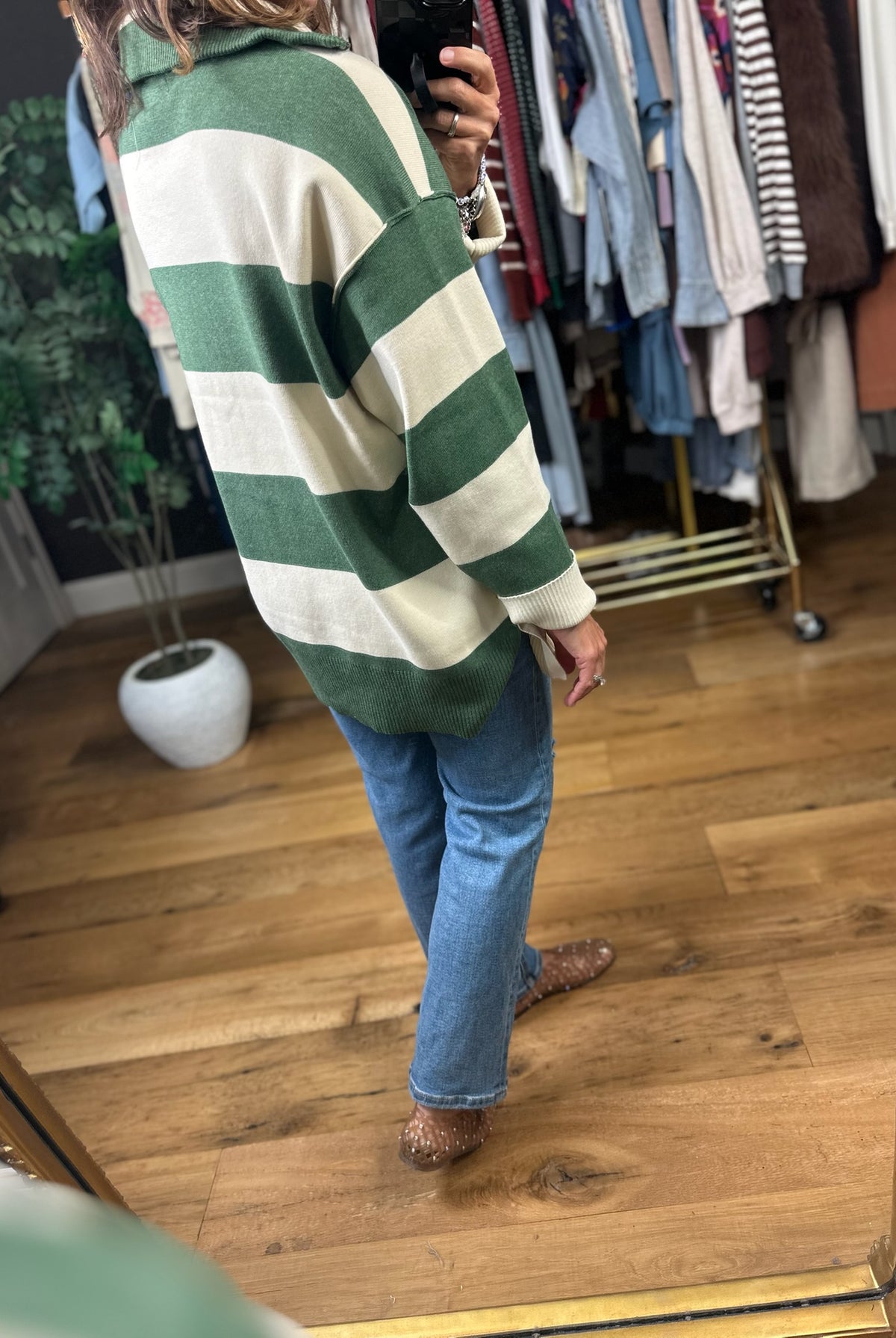 Moving On Oversized Zip-Up Knit-Sweaters-By Together-Anna Kaytes Boutique, Women's Fashion Boutique in Grinnell, Iowa