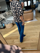 Autumn Petals Floral Top-THML-Anna Kaytes Boutique, Women's Fashion Boutique in Grinnell, Iowa