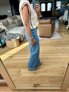 In Another World Knit Trimmed Top-THML-Anna Kaytes Boutique, Women's Fashion Boutique in Grinnell, Iowa