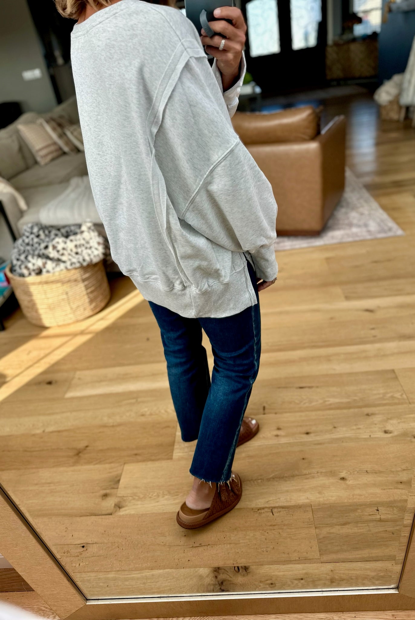 Wild Wild West Graphic Crew-Eesome-Anna Kaytes Boutique, Women's Fashion Boutique in Grinnell, Iowa