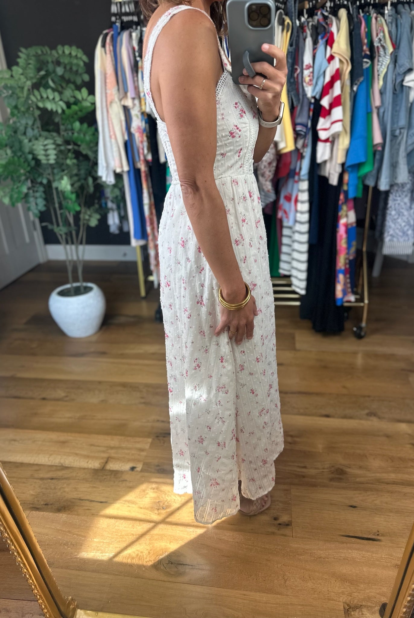 Moments In The Meadow Floral Dress-Dresses-Blu Pepper-Anna Kaytes Boutique, Women's Fashion Boutique in Grinnell, Iowa