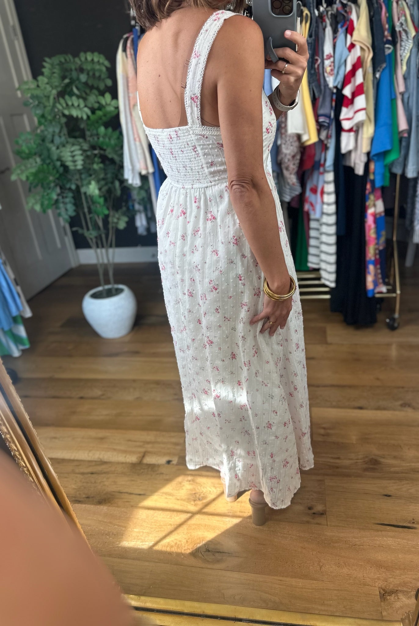 Moments In The Meadow Floral Dress-Dresses-Blu Pepper-Anna Kaytes Boutique, Women's Fashion Boutique in Grinnell, Iowa