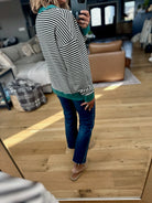 The Right Read Striped Colorblock Crew-Staccato-Anna Kaytes Boutique, Women's Fashion Boutique in Grinnell, Iowa