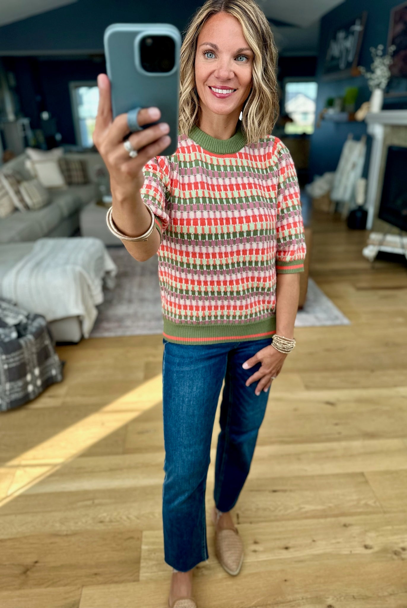 Sienna Skies Knit Top-THML-Anna Kaytes Boutique, Women's Fashion Boutique in Grinnell, Iowa