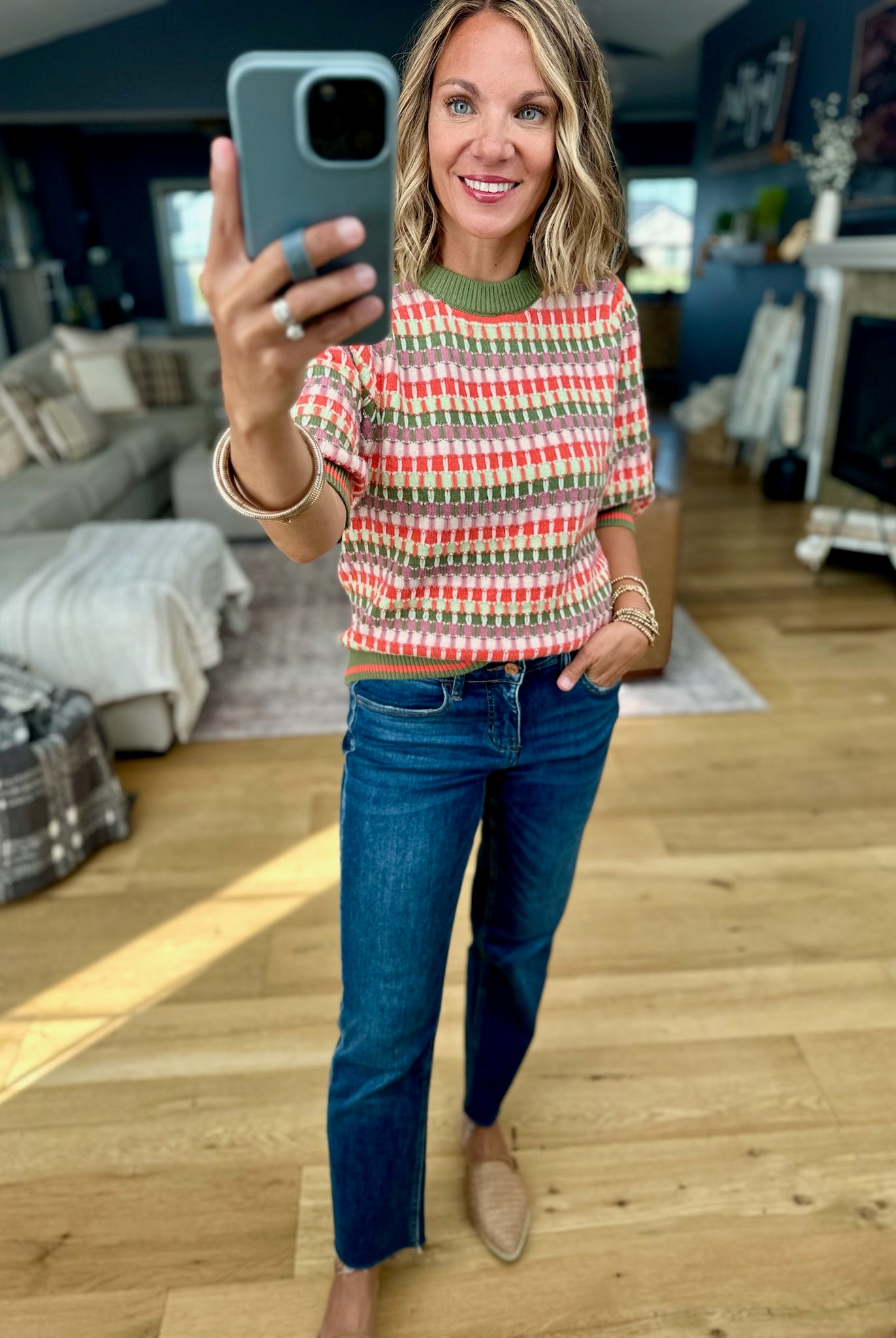 Sienna Skies Knit Top-THML-Anna Kaytes Boutique, Women's Fashion Boutique in Grinnell, Iowa