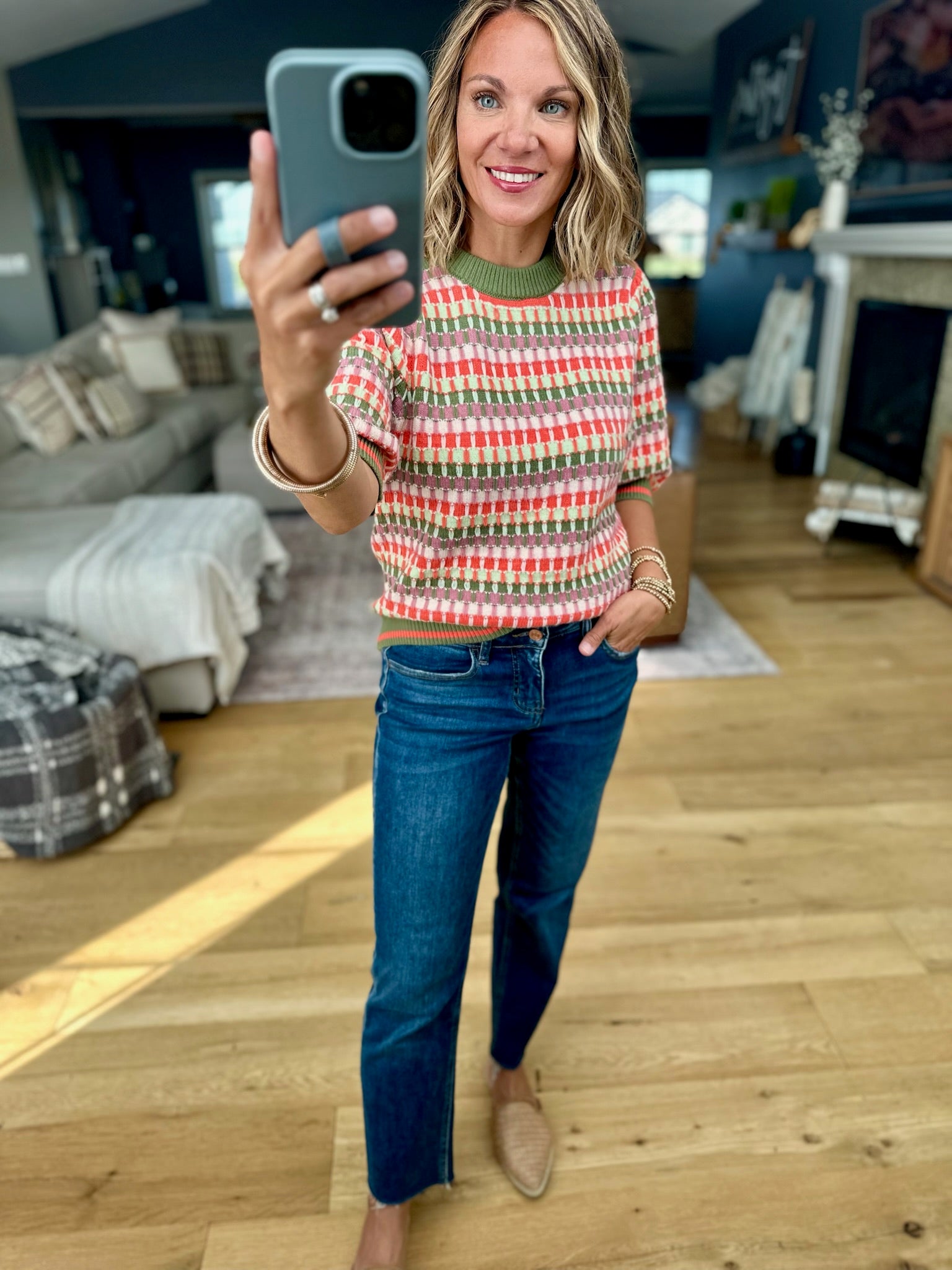 Sienna Skies Knit Top-THML-Anna Kaytes Boutique, Women's Fashion Boutique in Grinnell, Iowa