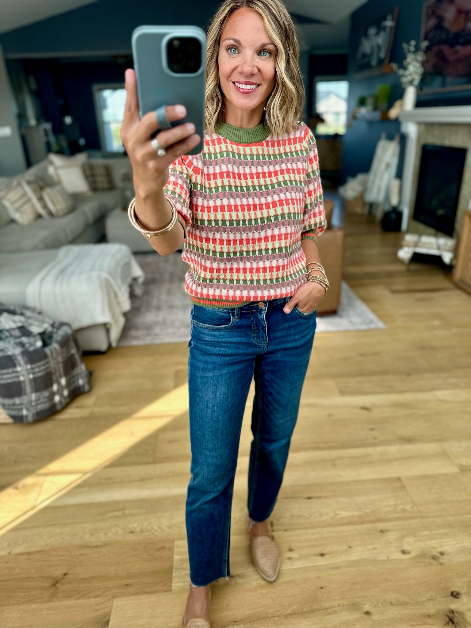 Sienna Skies Knit Top-THML-Anna Kaytes Boutique, Women's Fashion Boutique in Grinnell, Iowa