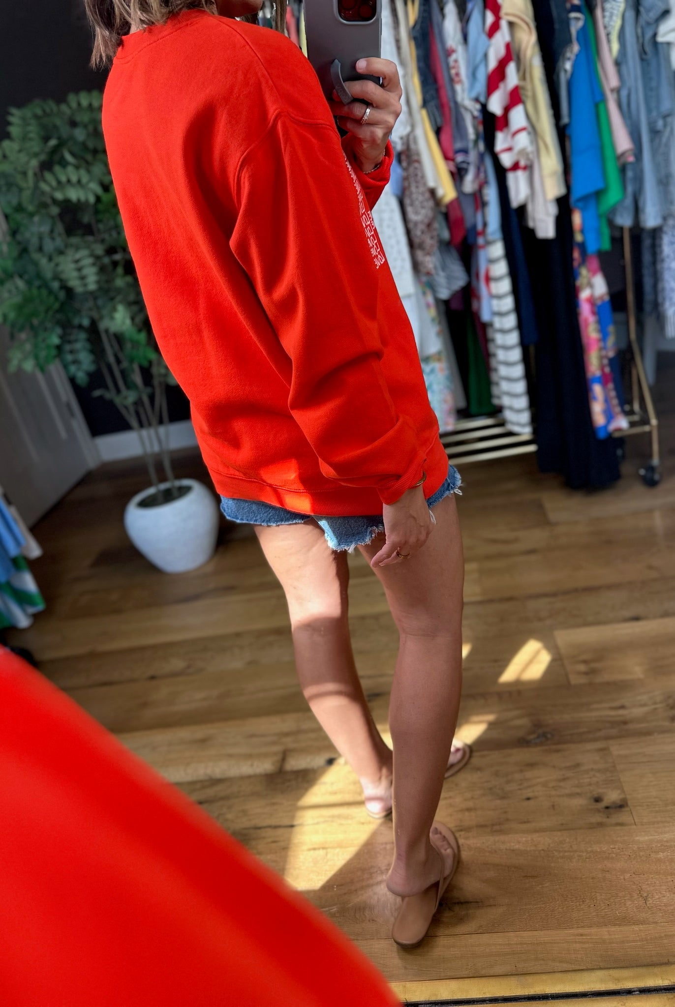 Z Supply Love USA Sweatshirt-Sweaters-Z Supply-Anna Kaytes Boutique, Women's Fashion Boutique in Grinnell, Iowa