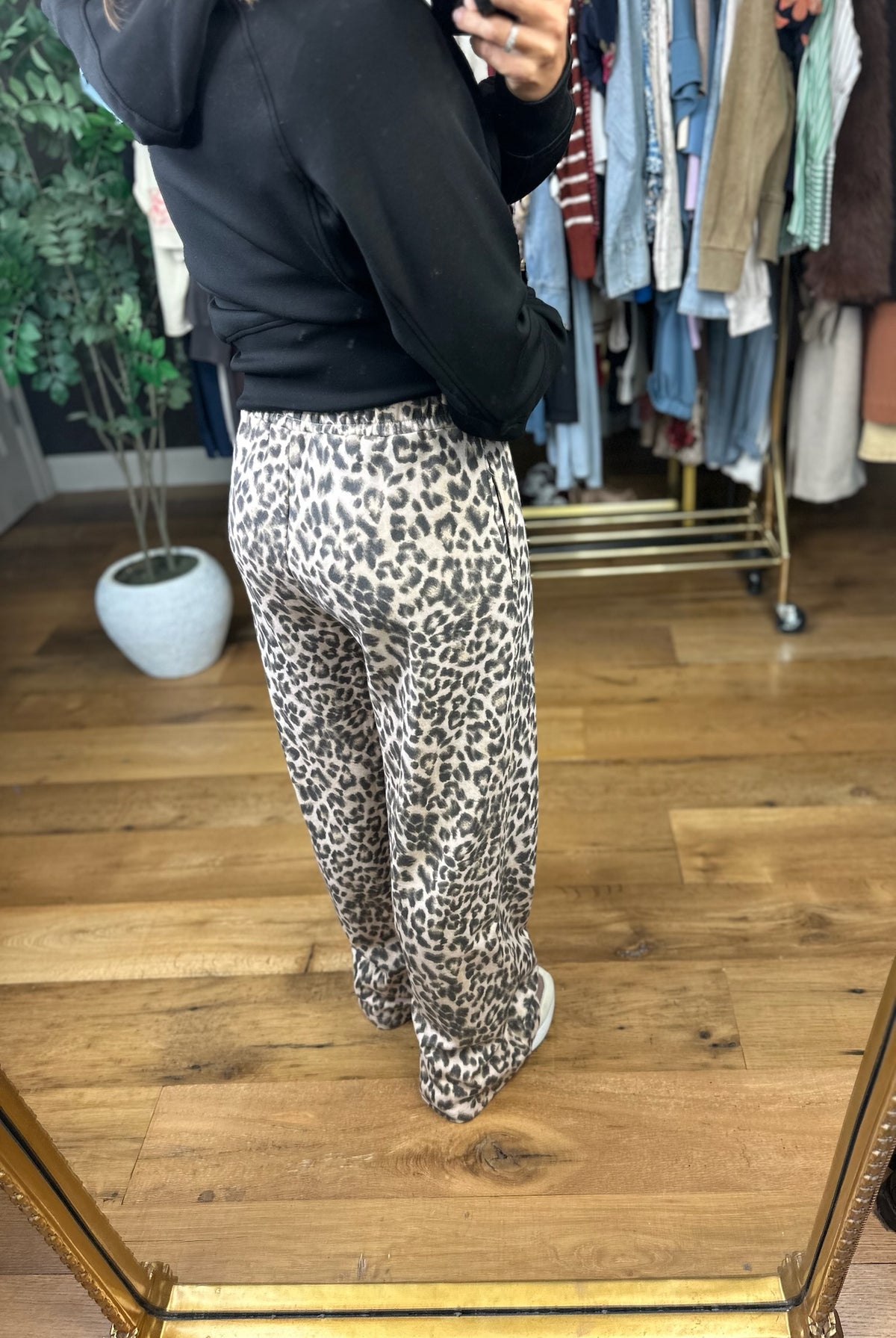 On The Spot Leopard Print Pant-Pants-JOA-Anna Kaytes Boutique, Women's Fashion Boutique in Grinnell, Iowa