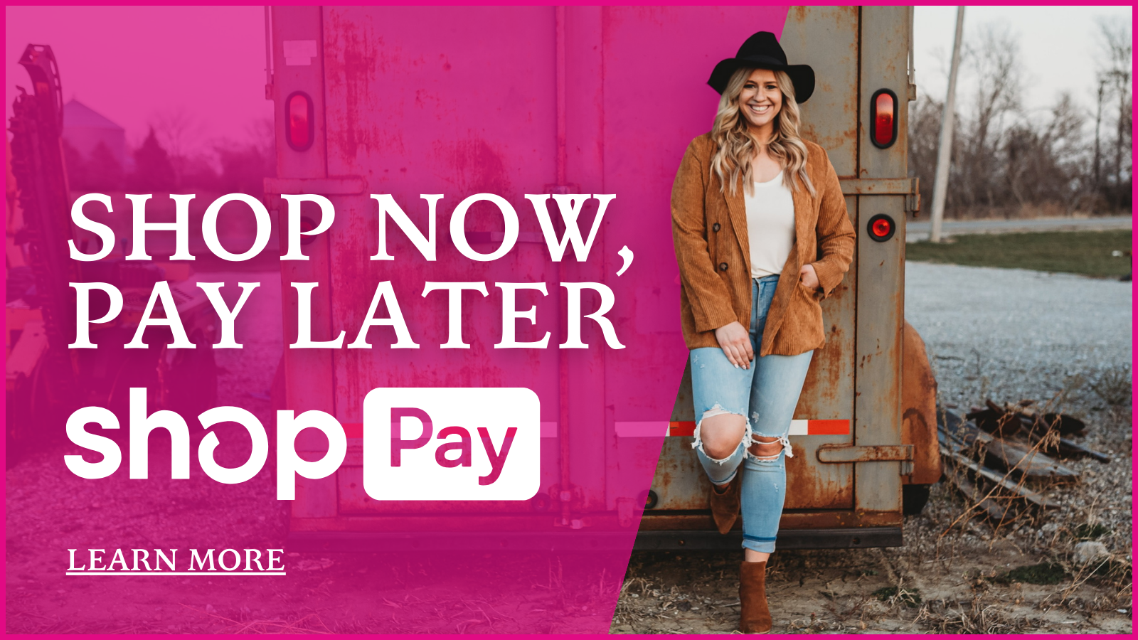 Shop Now, Pay Later with Shop Pay Installments | Anna Kayte’s Boutique | Women’s Fashion Boutique in Grinnell, Iowa.