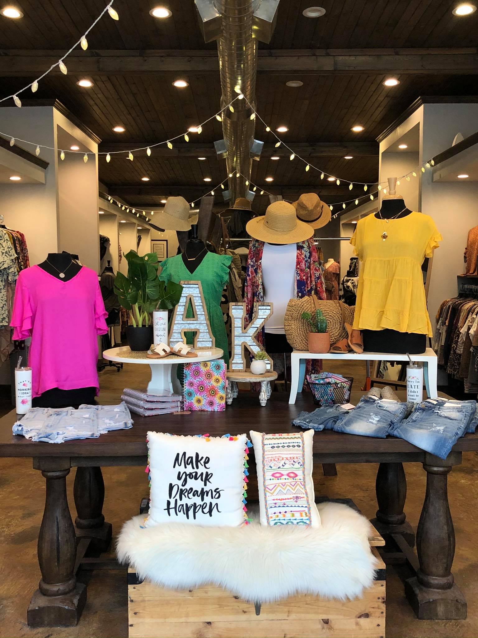 come visit us & shop in store | Anna Kayte’s Boutique | Women’s Fashion Boutique in Grinnell, Iowa.