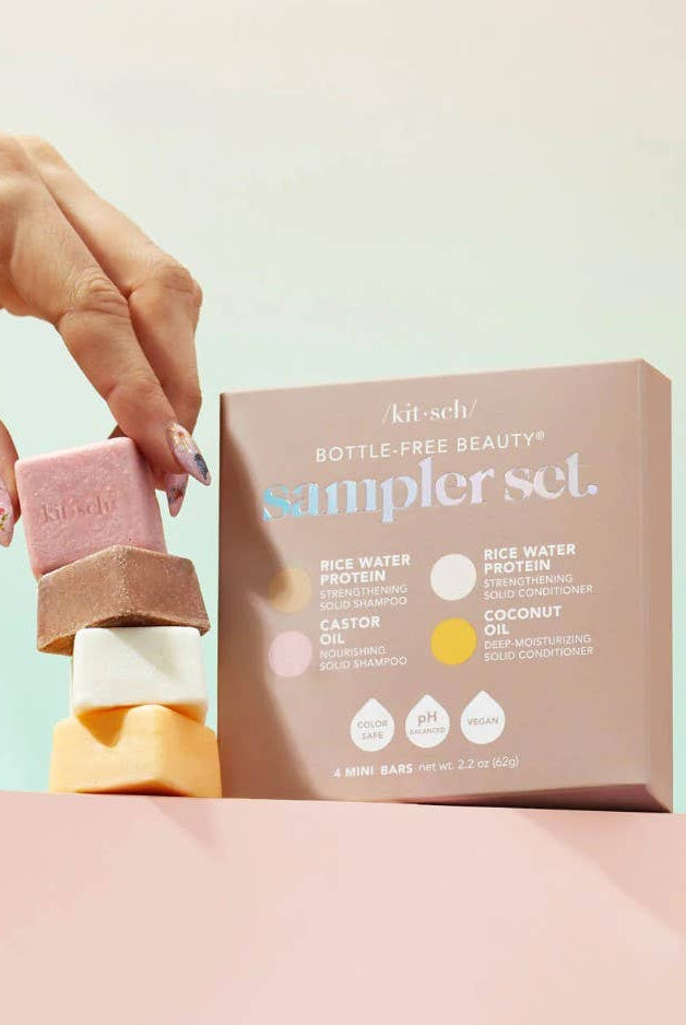 Bottle-Free Beauty 4pc Sampler Set-KITSCH-Anna Kaytes Boutique, Women's Fashion Boutique in Grinnell, Iowa