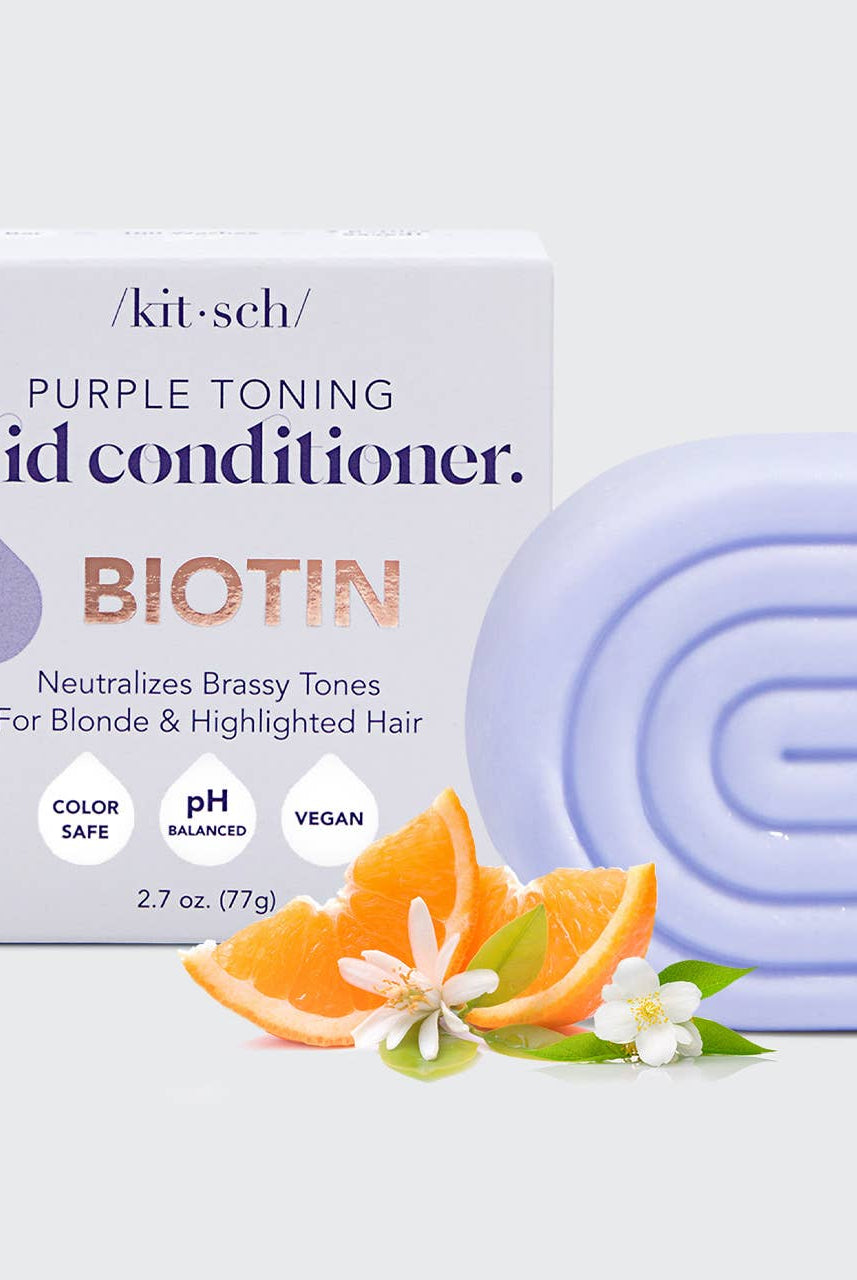 Purple Toning Solid Conditioner Bar-Hair Accessories-KITSCH-Anna Kaytes Boutique, Women's Fashion Boutique in Grinnell, Iowa