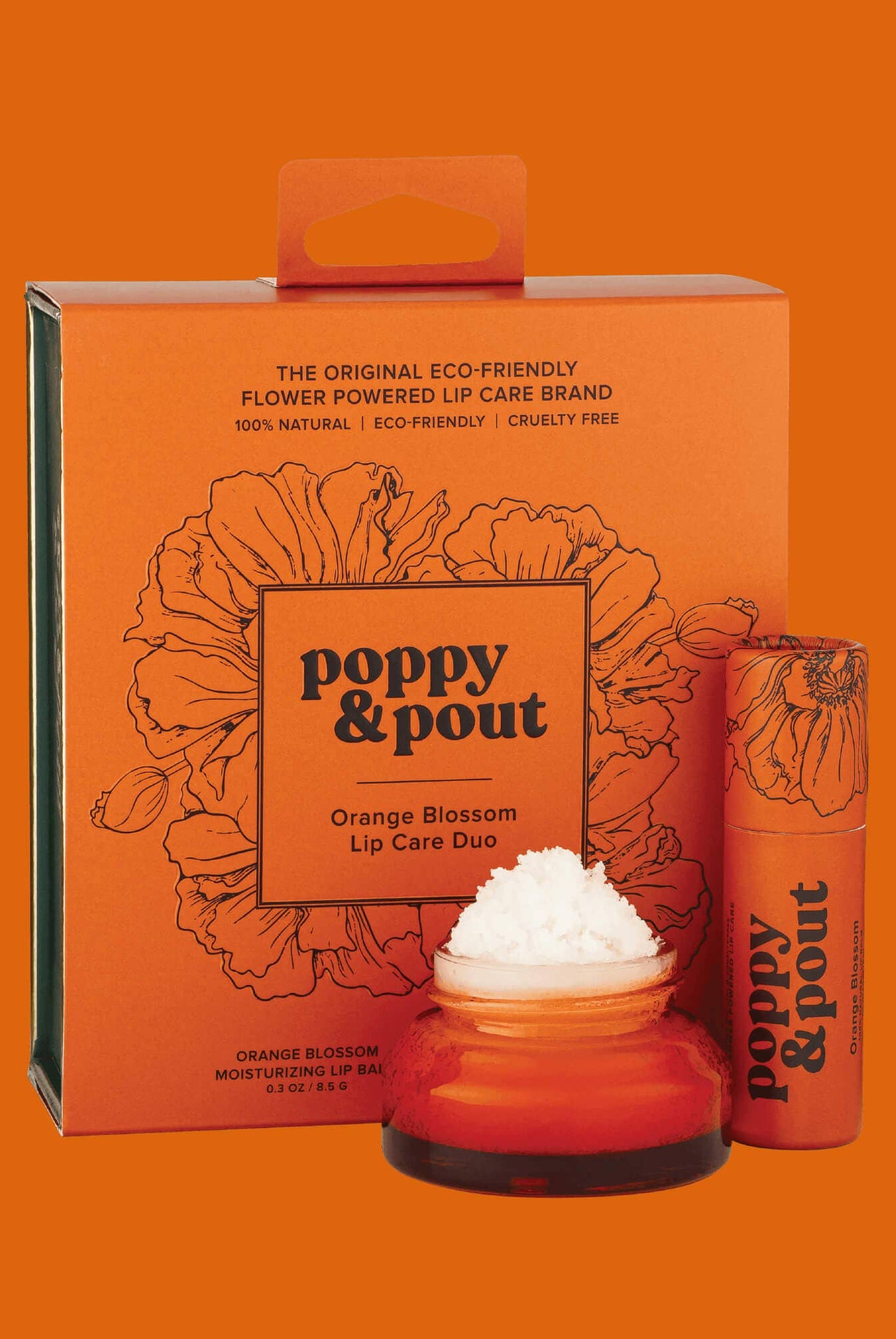 Lip Care Duo, Orange Blossom-Hair Accessories-Poppy & Pout-Anna Kaytes Boutique, Women's Fashion Boutique in Grinnell, Iowa