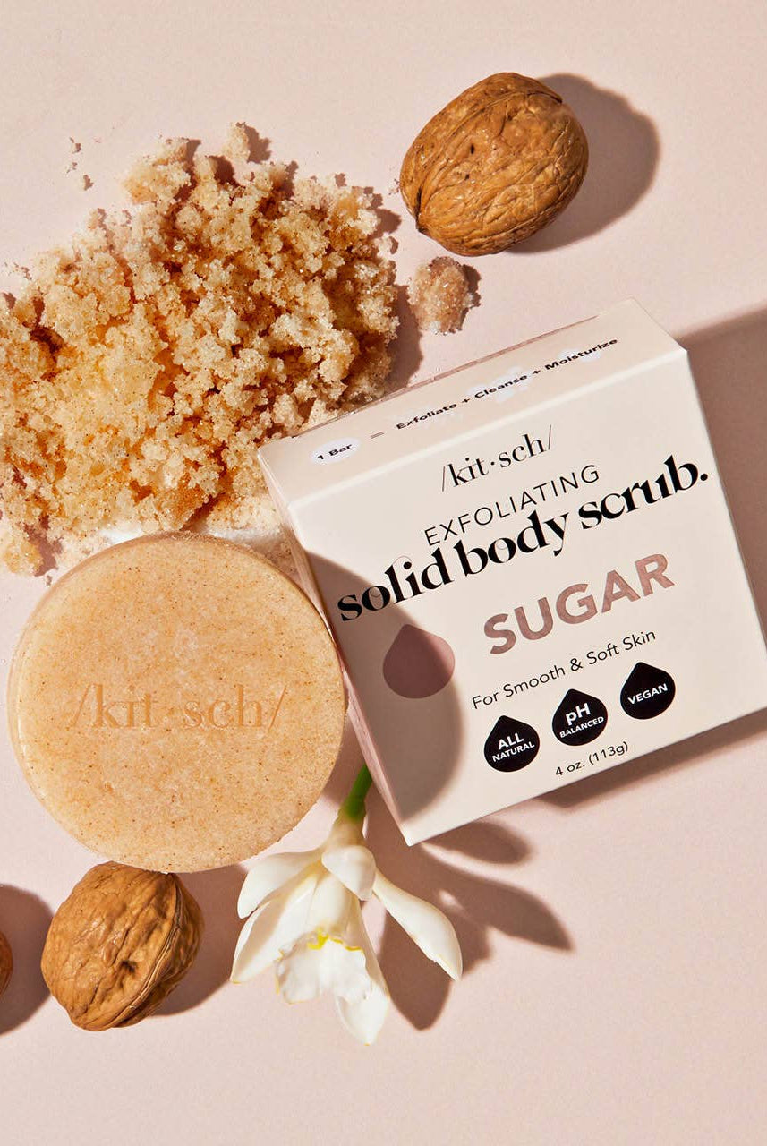Sugar Exfoliating Body Scrub Bar-Hair Accessories-KITSCH-Anna Kaytes Boutique, Women's Fashion Boutique in Grinnell, Iowa